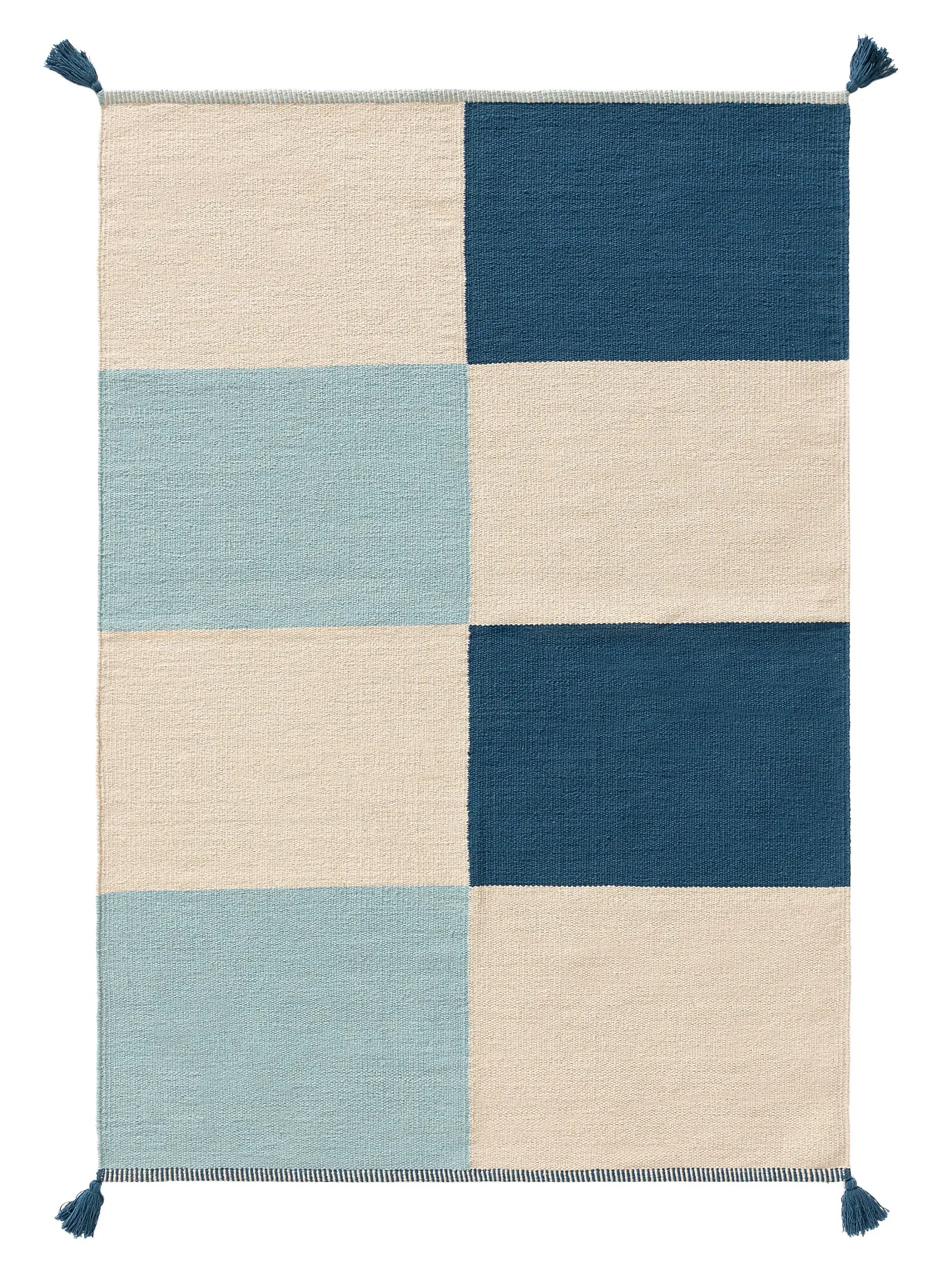 Kinderteppich Anton Multicolor/Blau von 