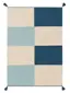 Kinderteppich Anton Multicolor/Blau