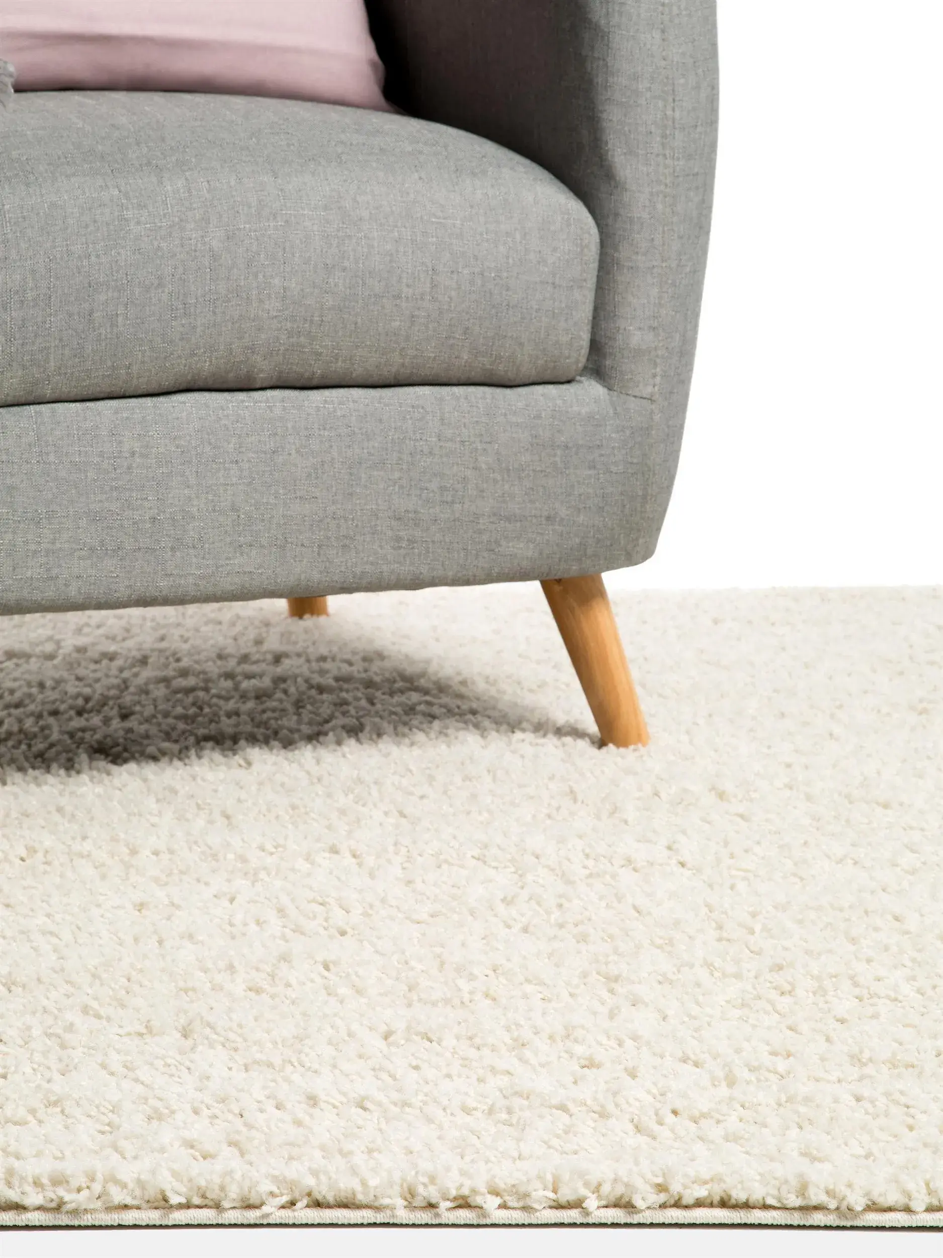 Teppe av 100% Polypropylen i Beige med 100% Polypropylen høy lugg fra benuta