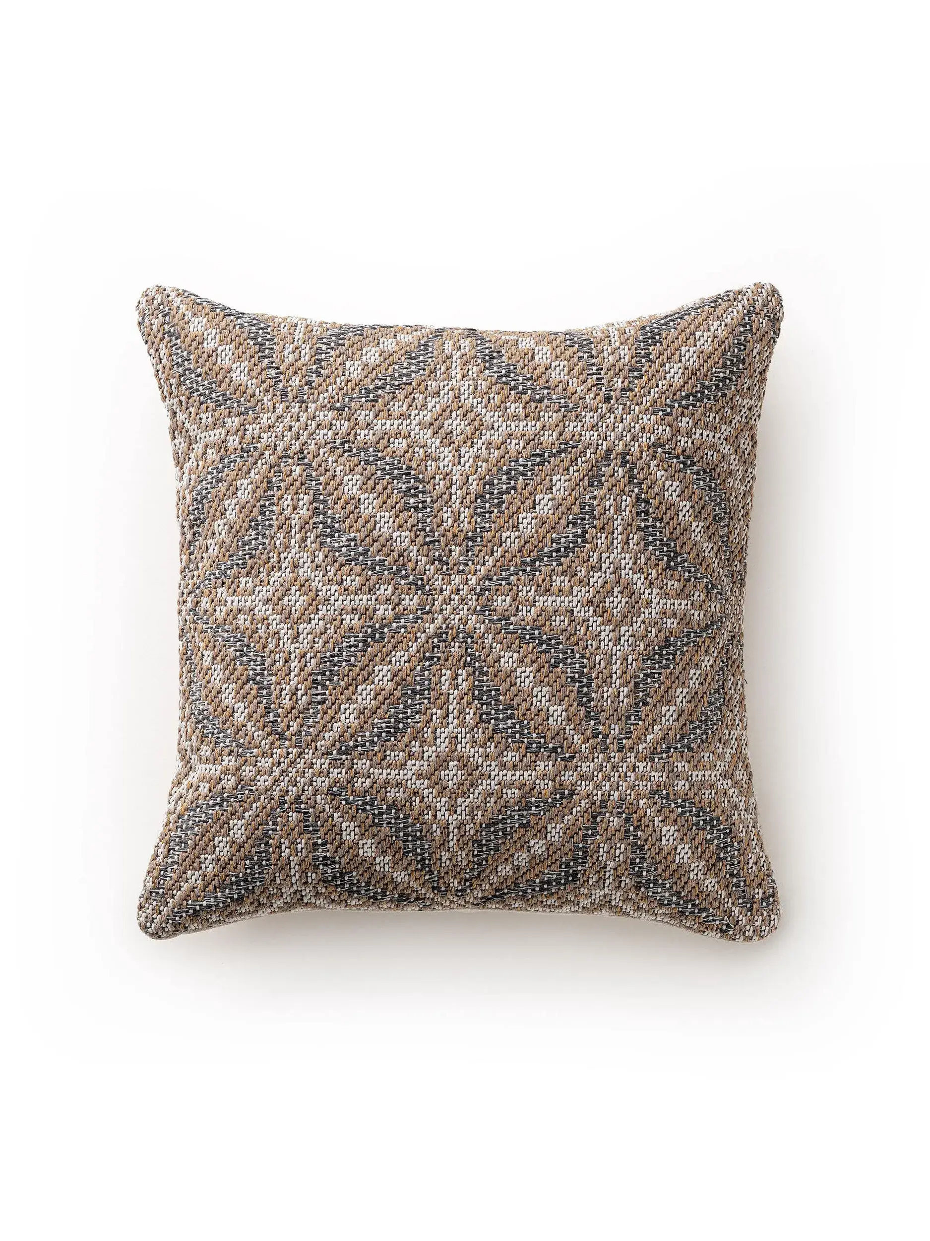 Cushion Cover Nizza Beige in Kilim design made of 100% Cotton by benuta Nest