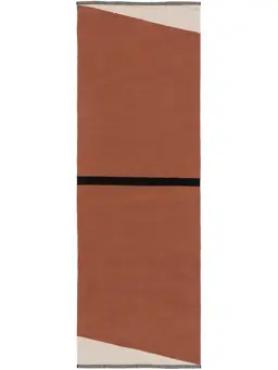 Tapis en coton Lenny Terracotta