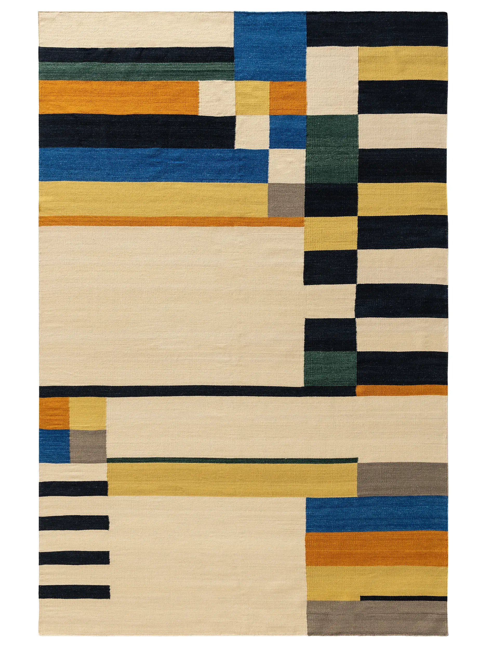 Flachgewebeteppich Marya Multicolor von 