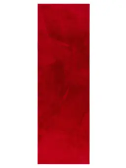 Kunstfell-Teppich Furry Rot