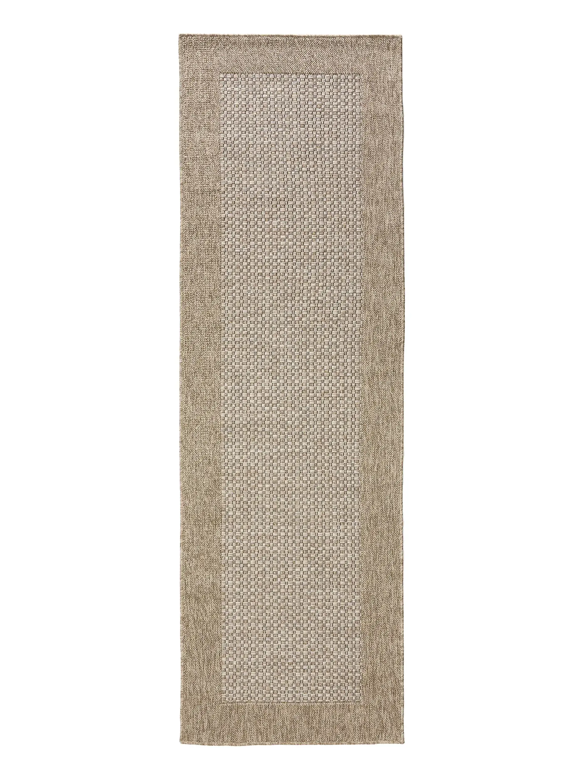 Tapis en 100% Polypropylène en Beige avec une pile de 100% Polypropylène de hauteur de benuta nest