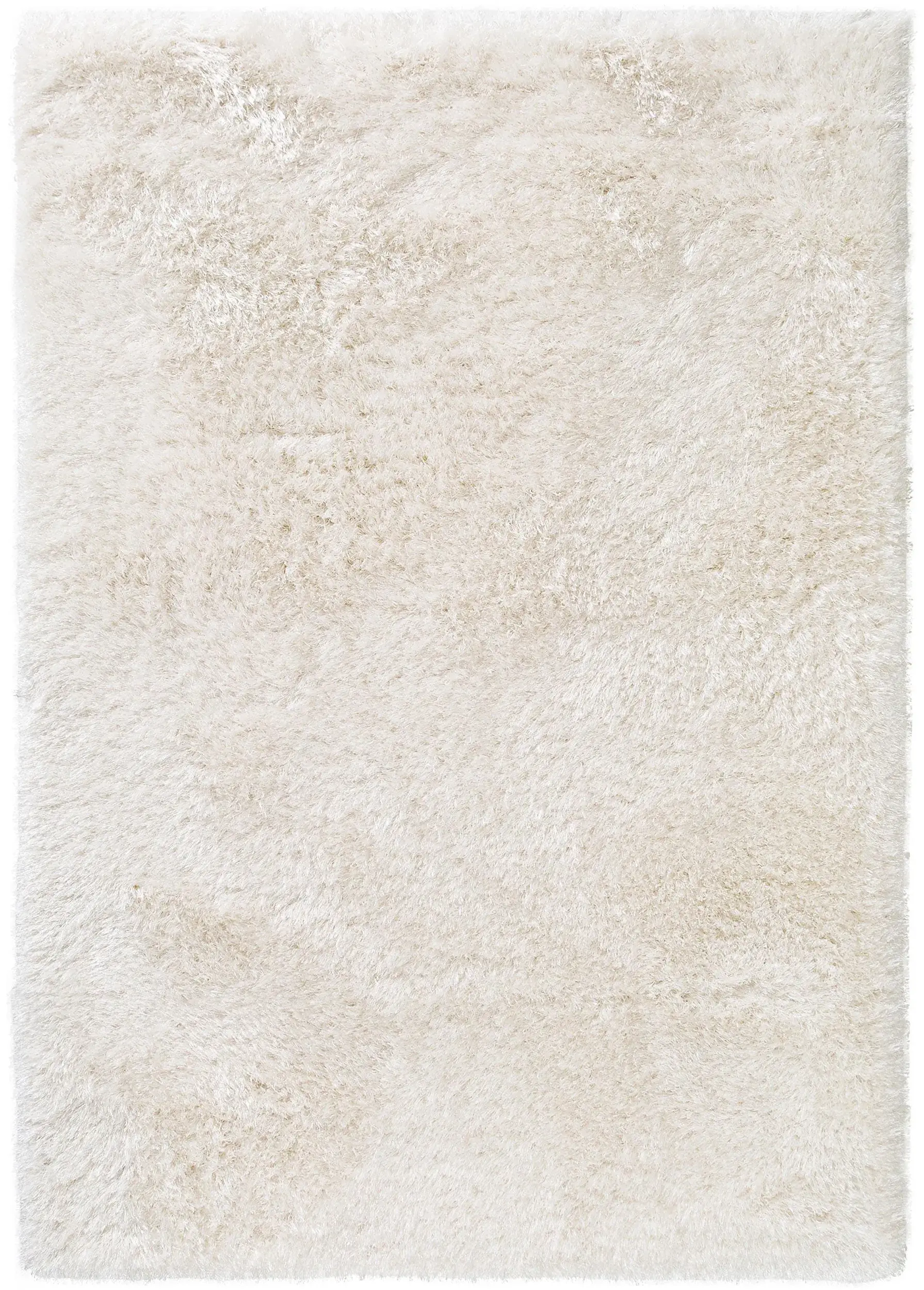 Matta Lea av 50% Polyester, 50% Polypropylen i Vit från benuta POP