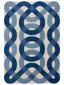 Tapete de lã Nio Azul