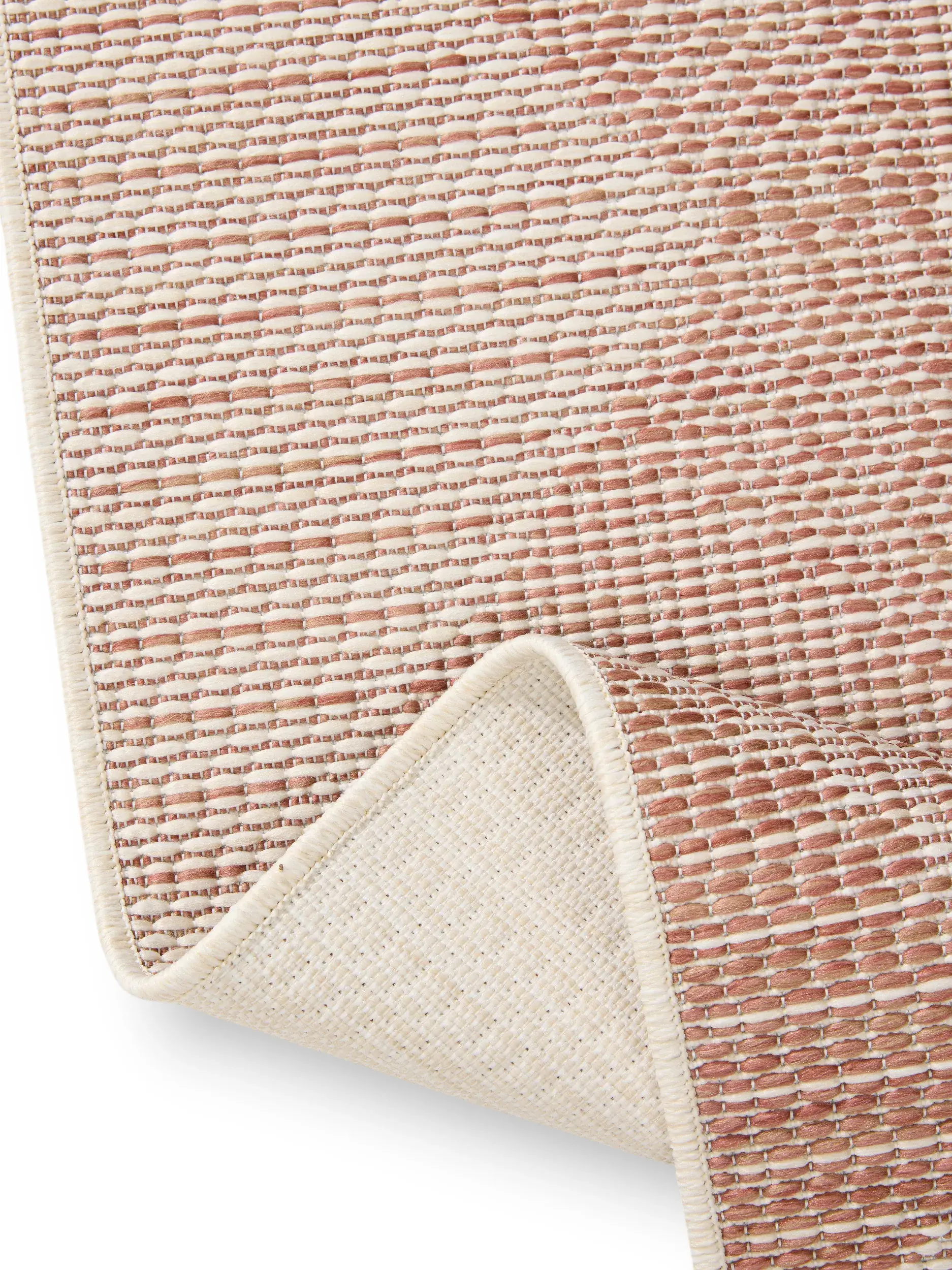 Rug made of 100% Polypropylen in Brown with a 100% Polypropylen high pile by benuta Nest