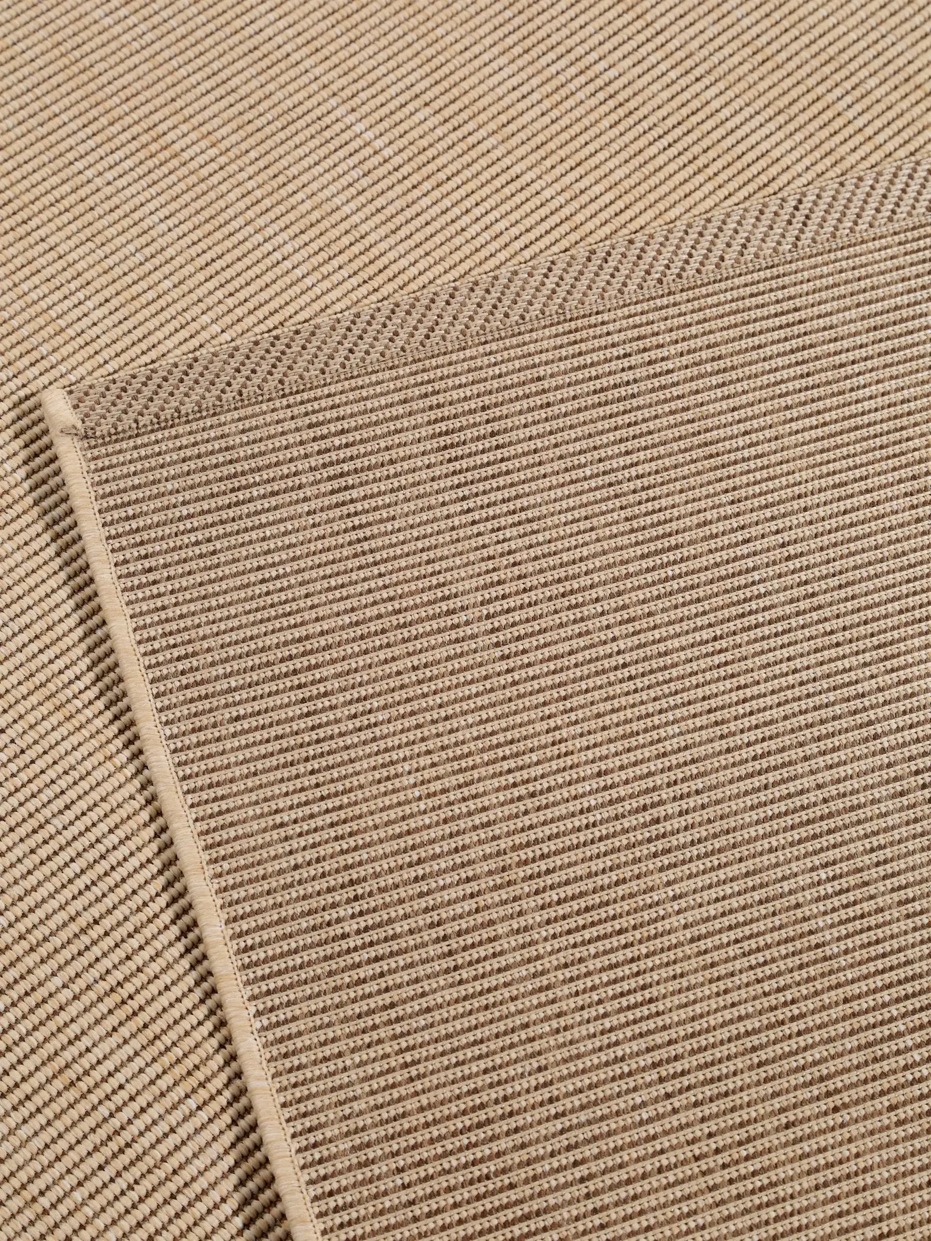 Rug made of 100% Polypropylen in Beige with a 100% Polypropylen high pile by benuta Nest