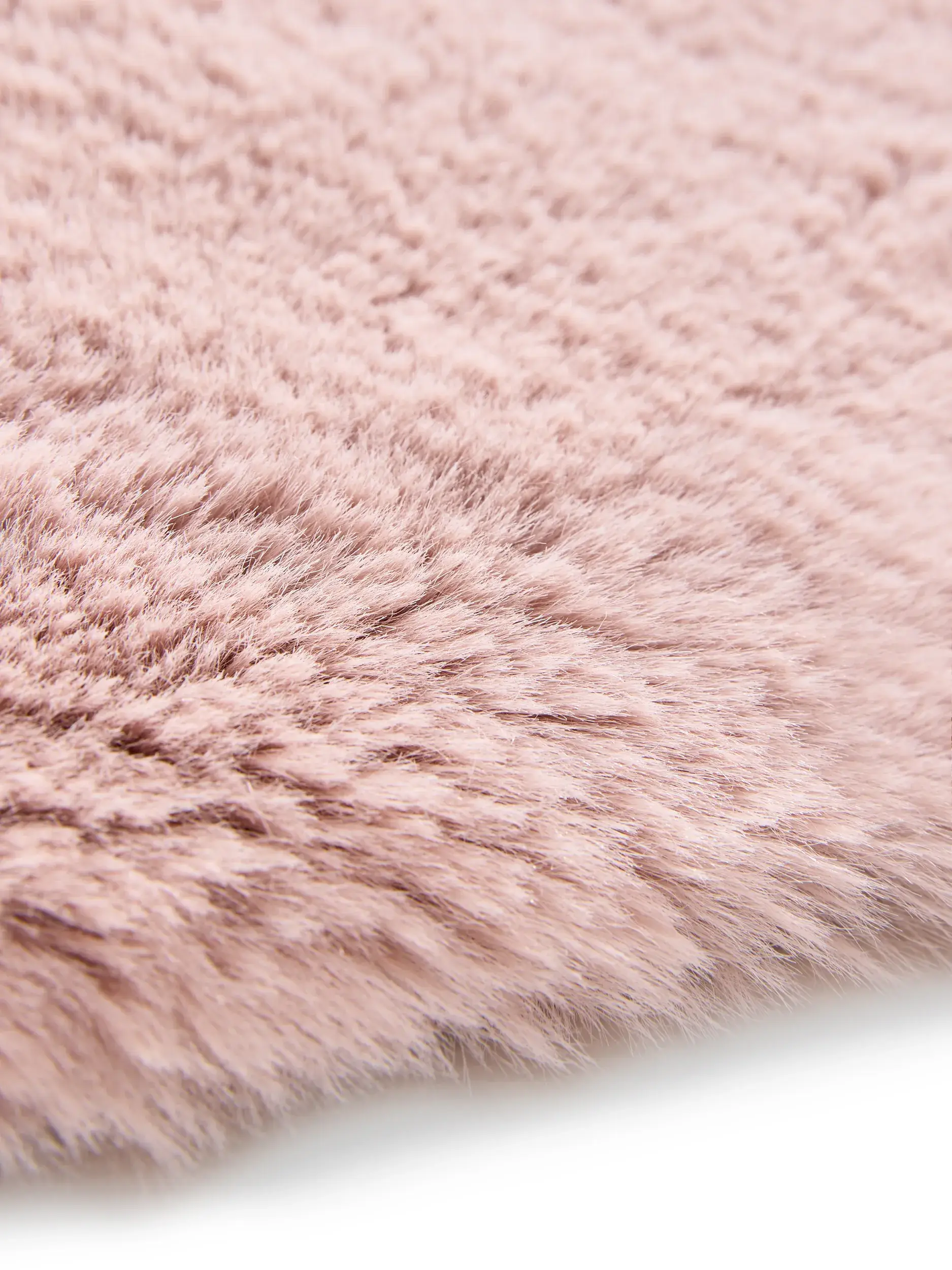 Teppich aus 100% Polyester in Rosa mit 100% Polyester hohem Flor von benuta Nest