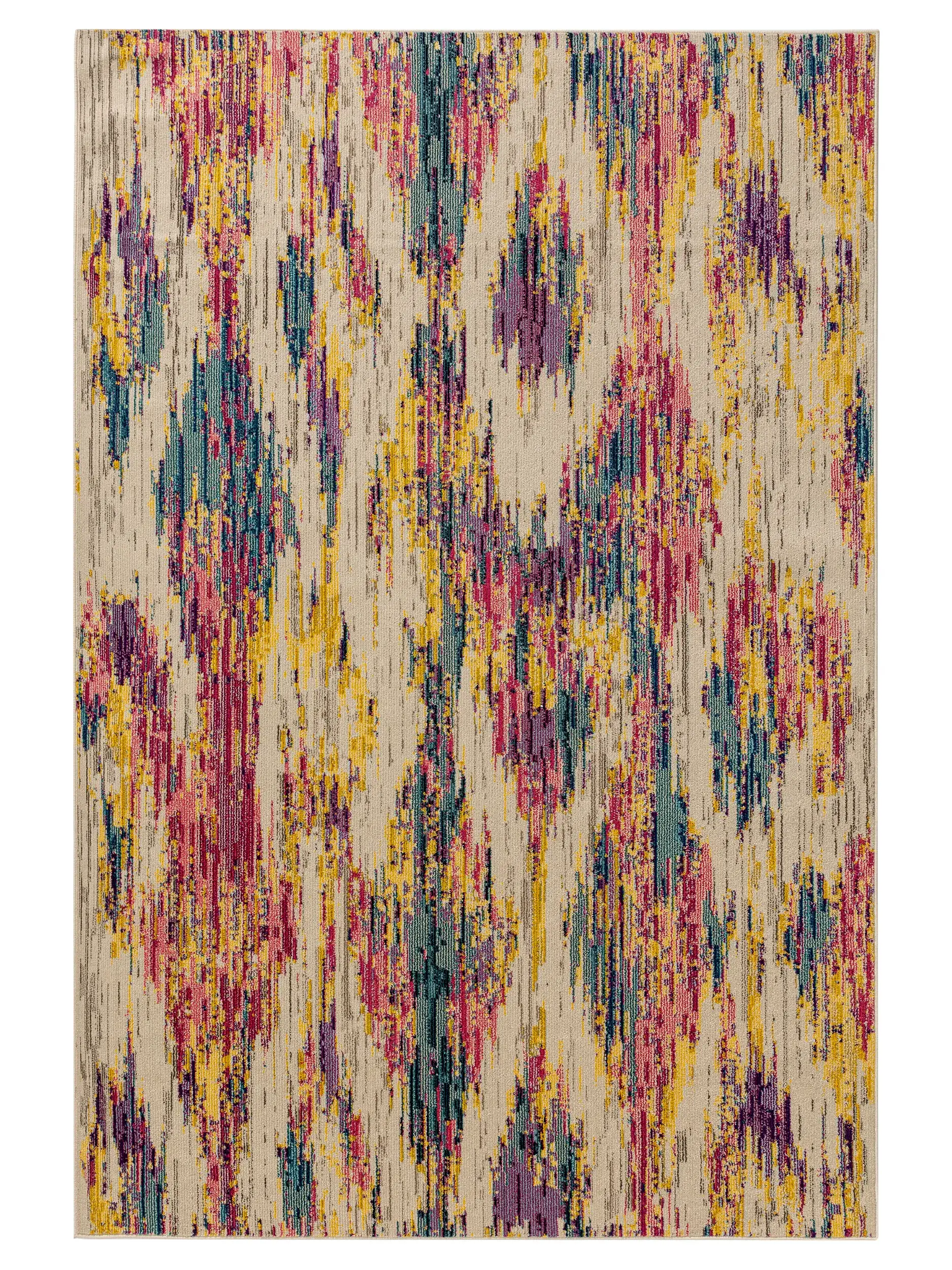 Teppich aus 100% Polypropylen in Multicolor mit 100% Polypropylen hohem Flor von benuta Nest