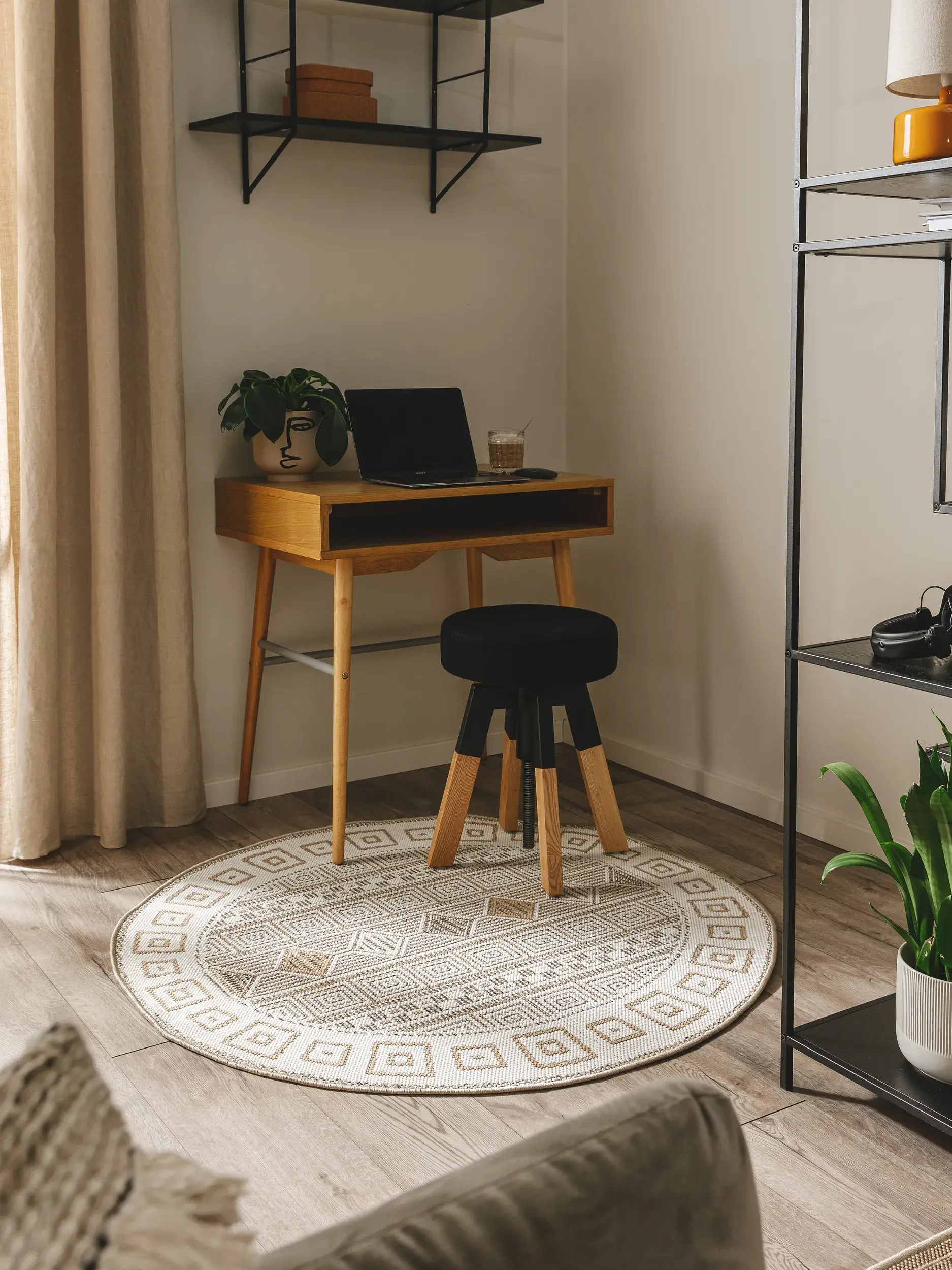 Teppich Andora aus 100% Polypropylen in Beige von benuta Pop