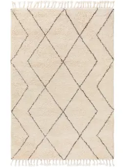 Wool rug Beppo Beige