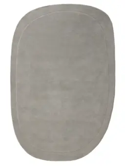 Wollteppich Shape Grau