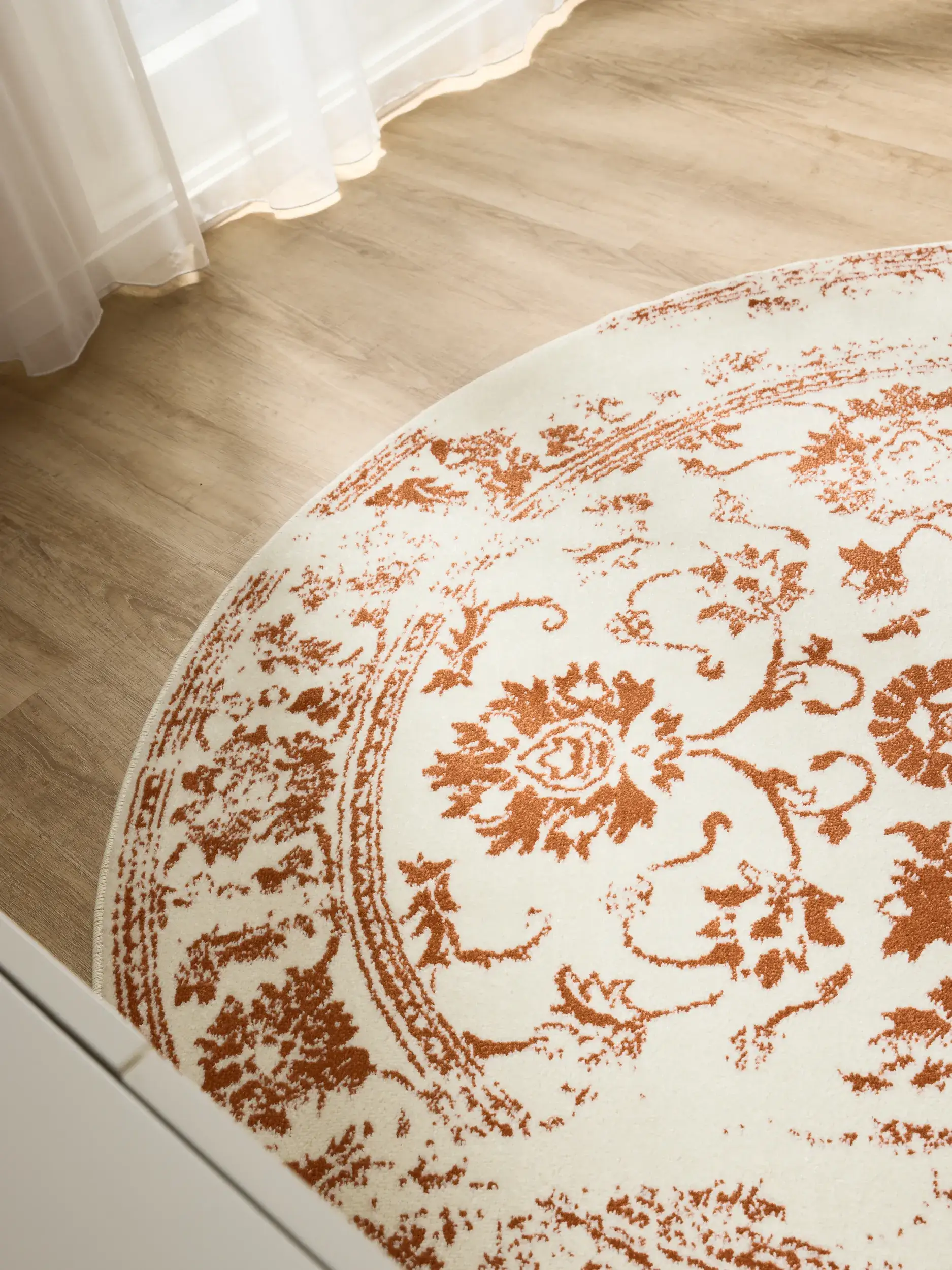 Rug made of 100% Polypropylen in Beige with a 100% Polypropylen high pile by benuta Basic
