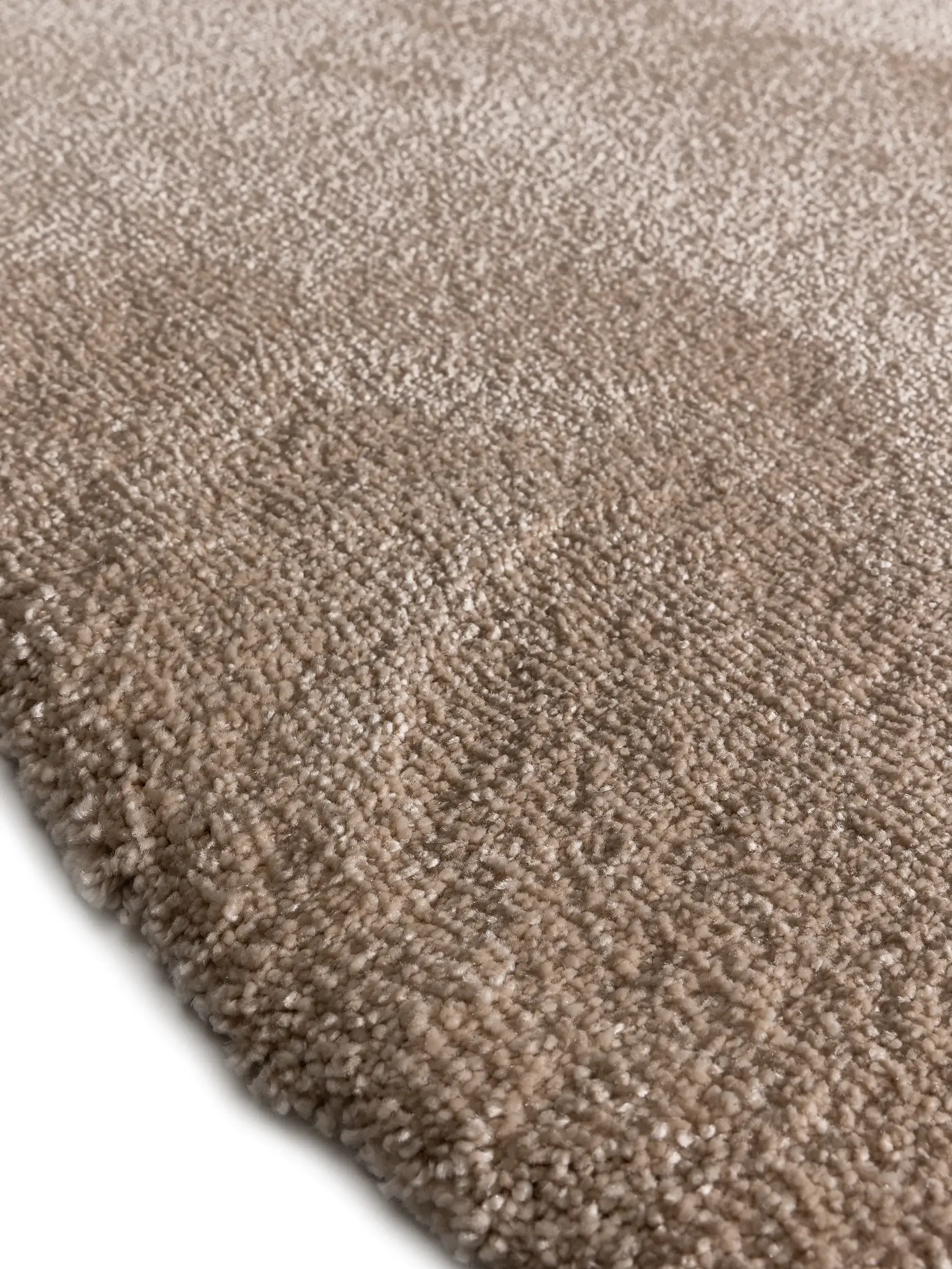 Matta av 100% Polypropen i Beige med 100% Polypropen hög lugg från benuta nest