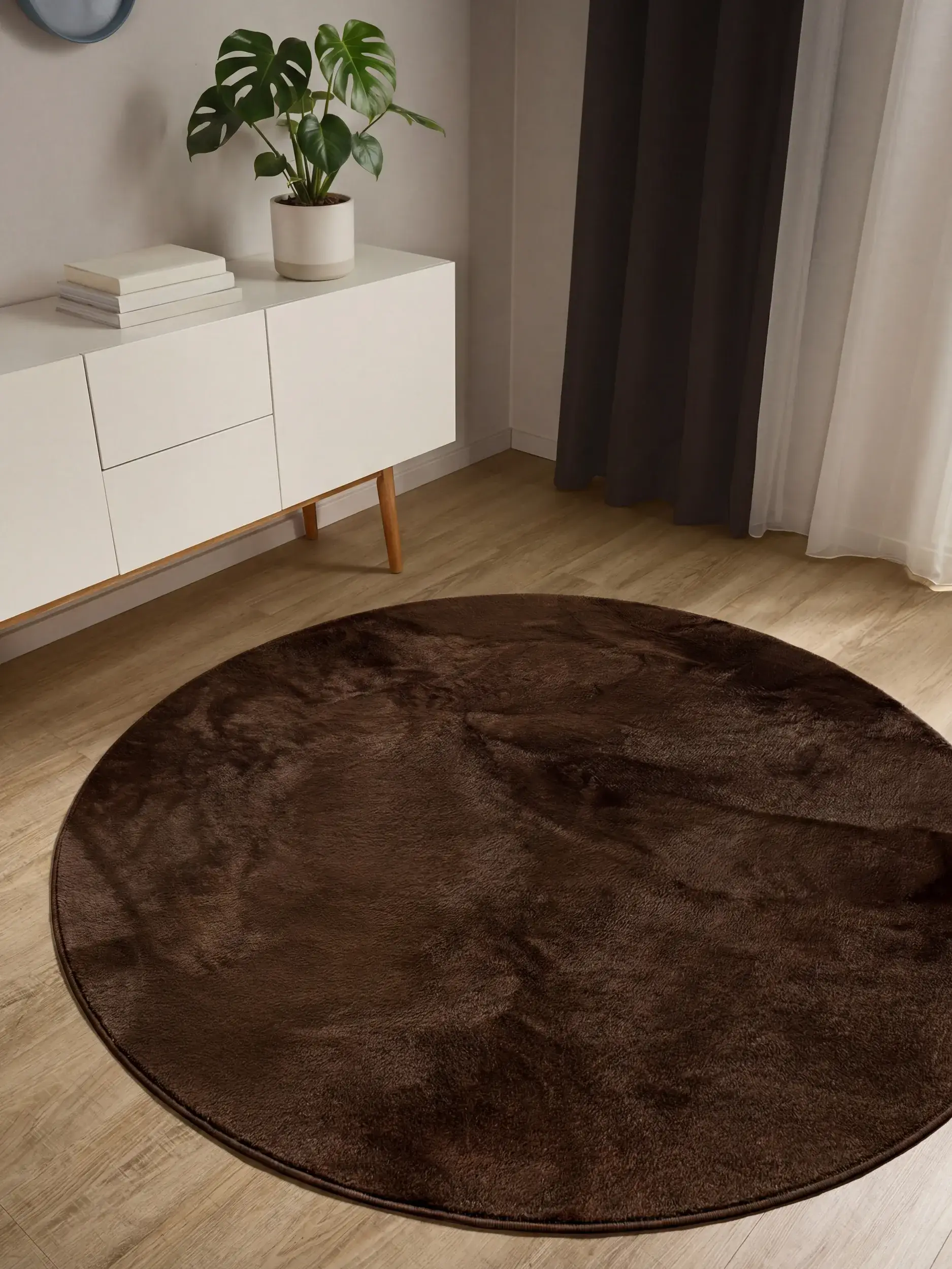 Tappeto Furry di 100% Poliestere in  di benuta Basic