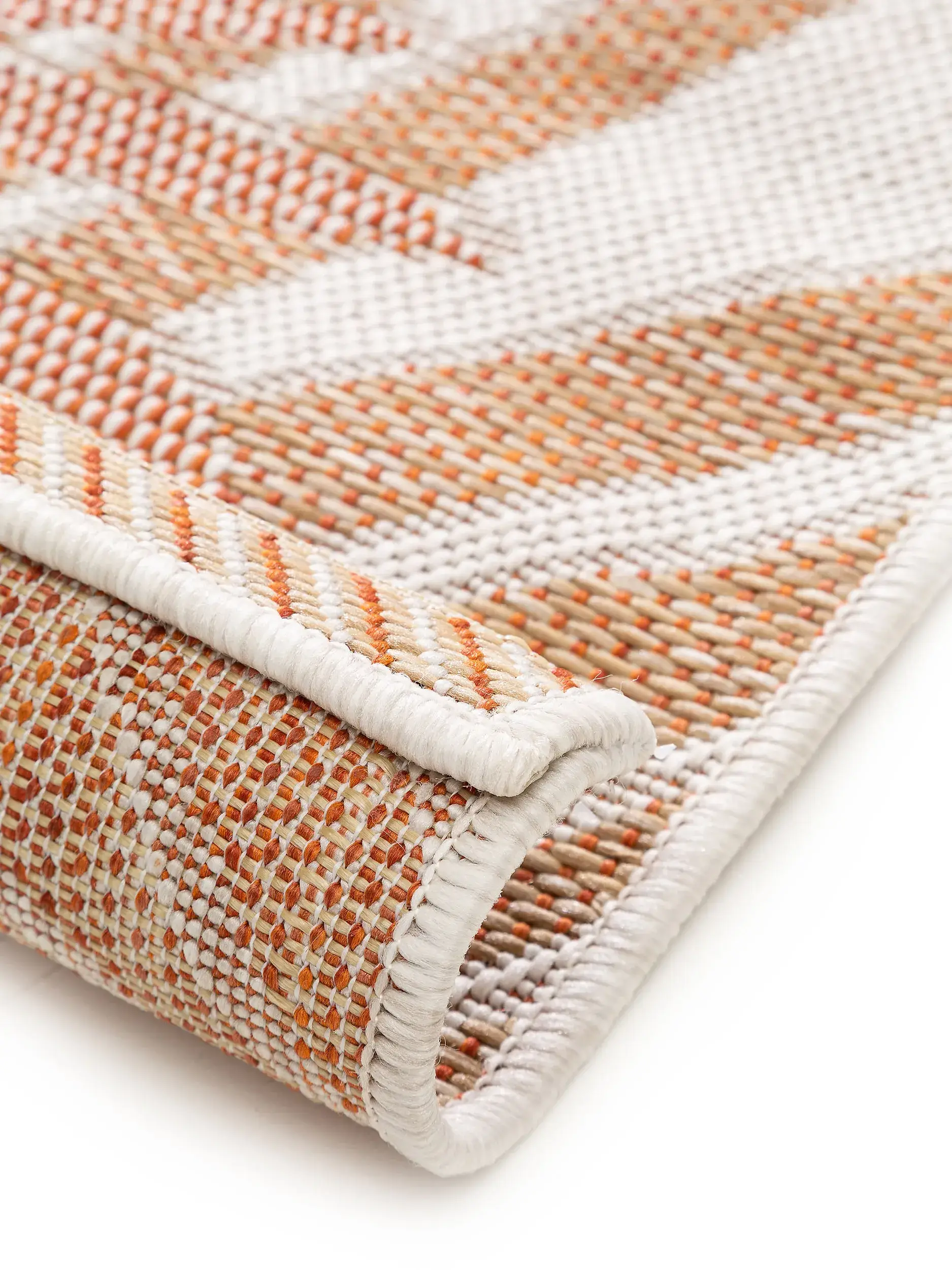 Alfombra de 100% Polipropileno en Naranja con un pelo de {{Placeholder_Pile Height}} de altura de benuta nest