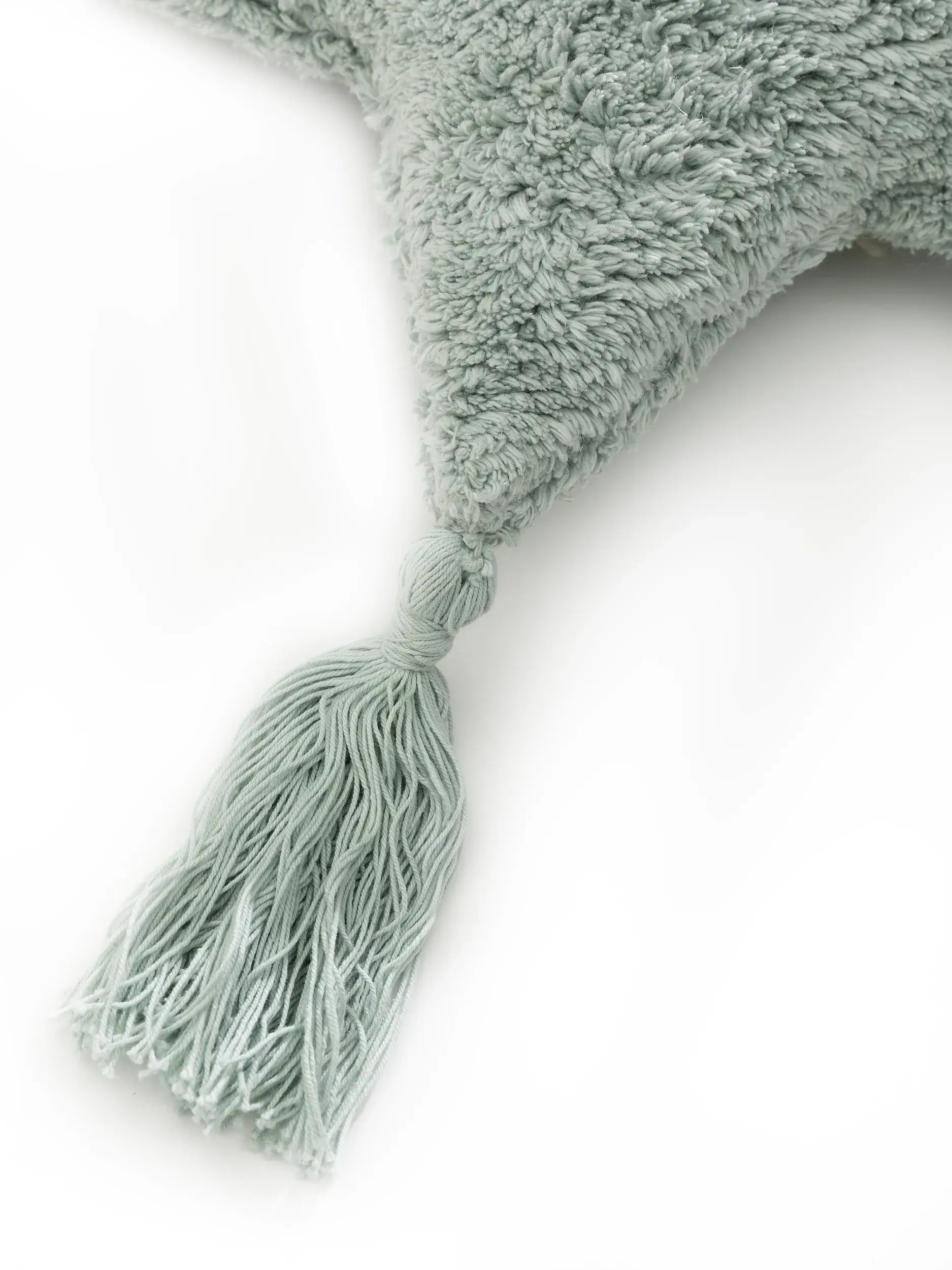 Kudde Stars Mint med Barnmotiv-design i 100% Bomull från Lytte