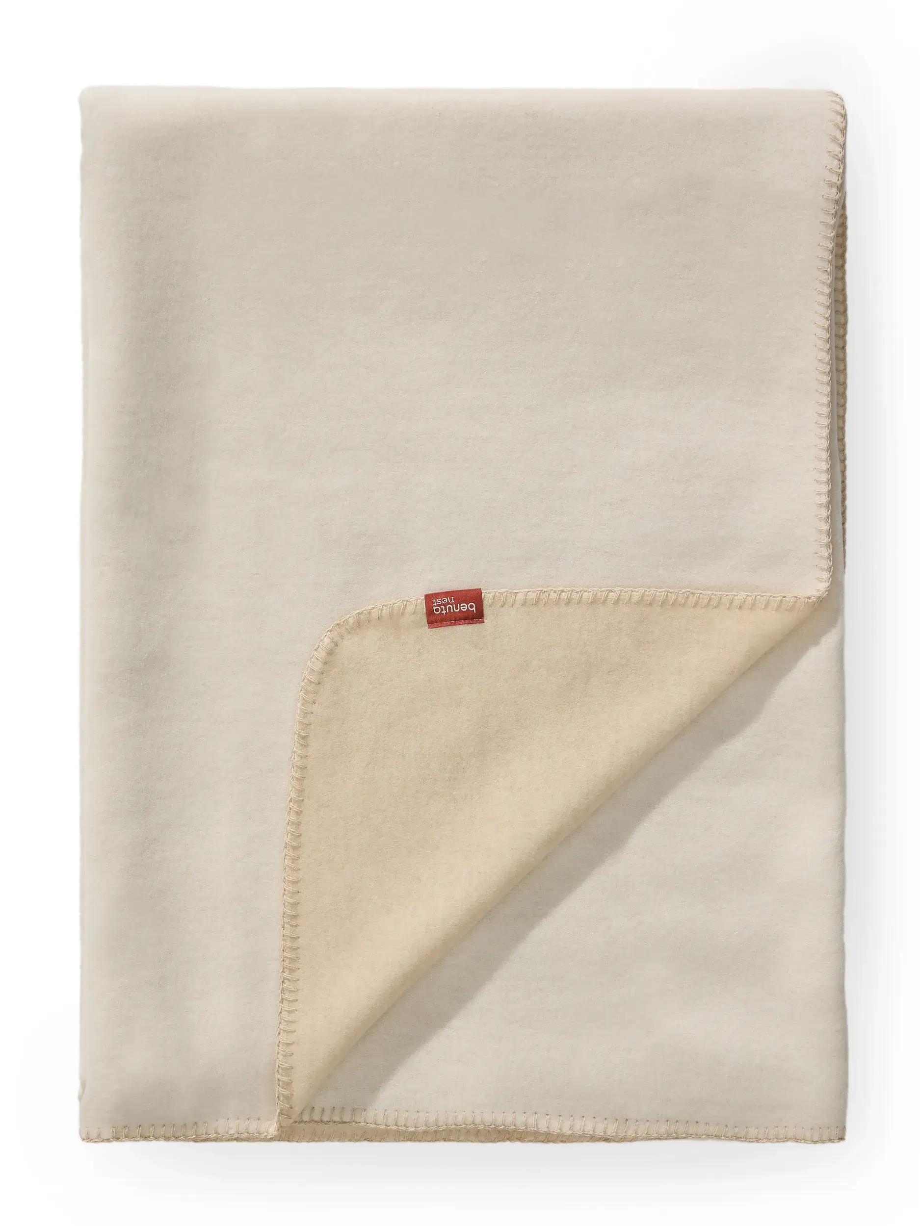 Tæppe Mona Cremehvid fra benuta nest