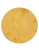 Fur Rug Dave Yellow