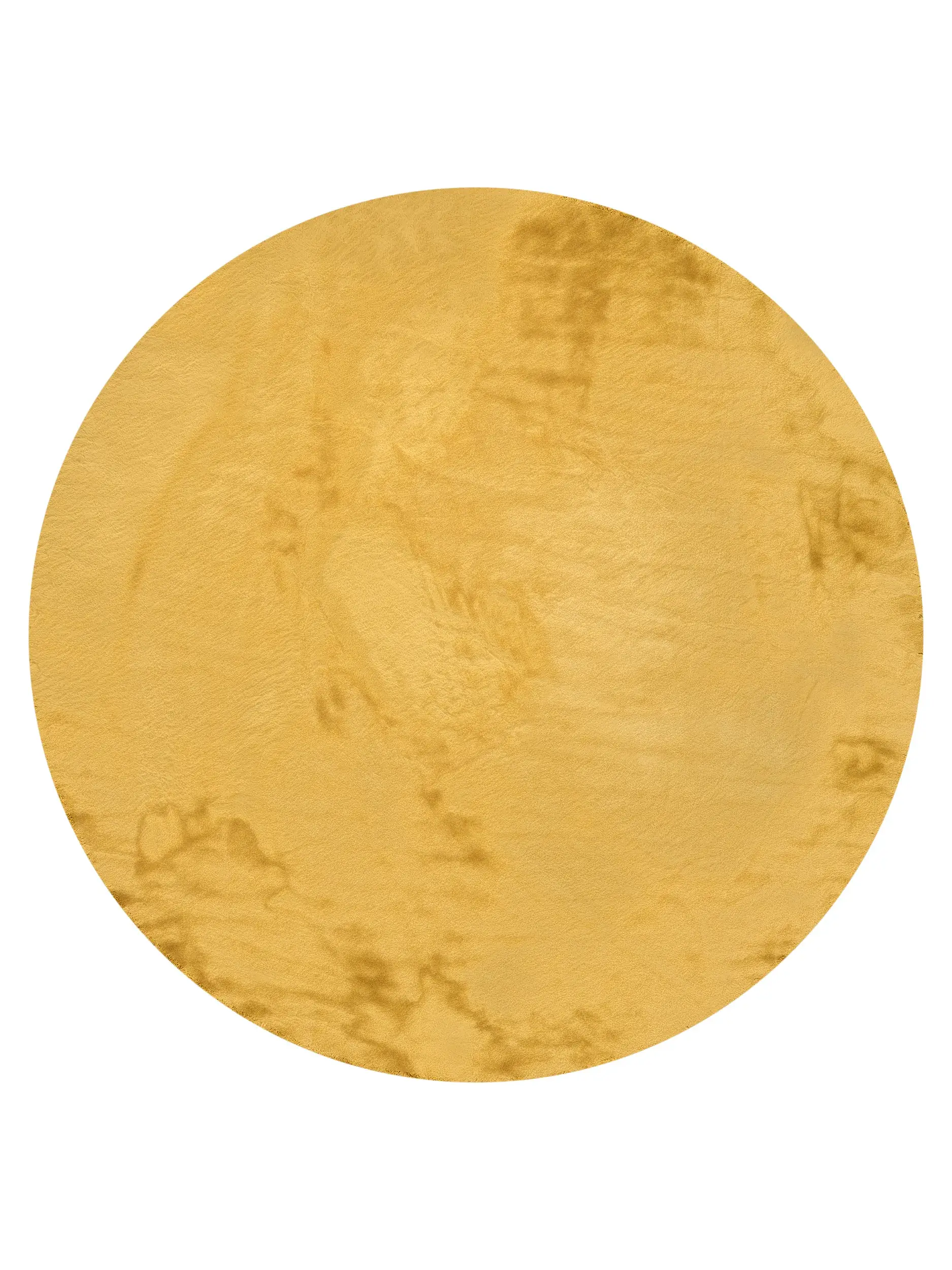 Rug Dave made of 100% Polyester in Yellow by benuta Nest