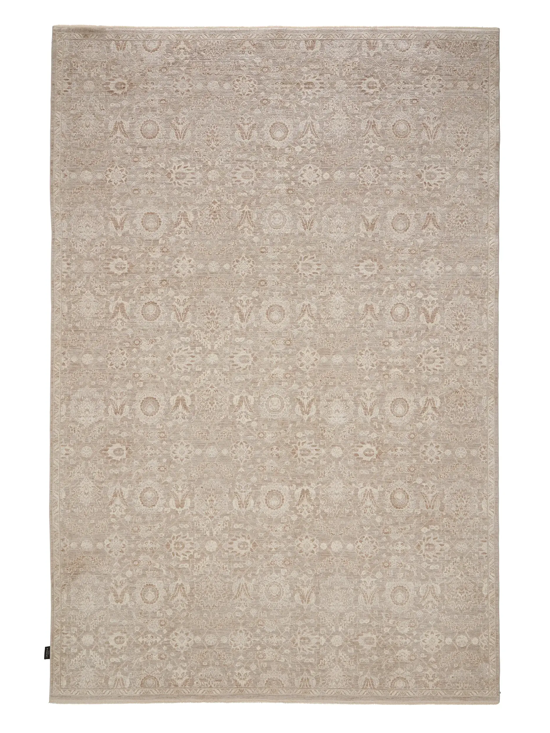 Teppe Aria av 90% Polyester, 10% Viskose i Grå fra benuta Finest