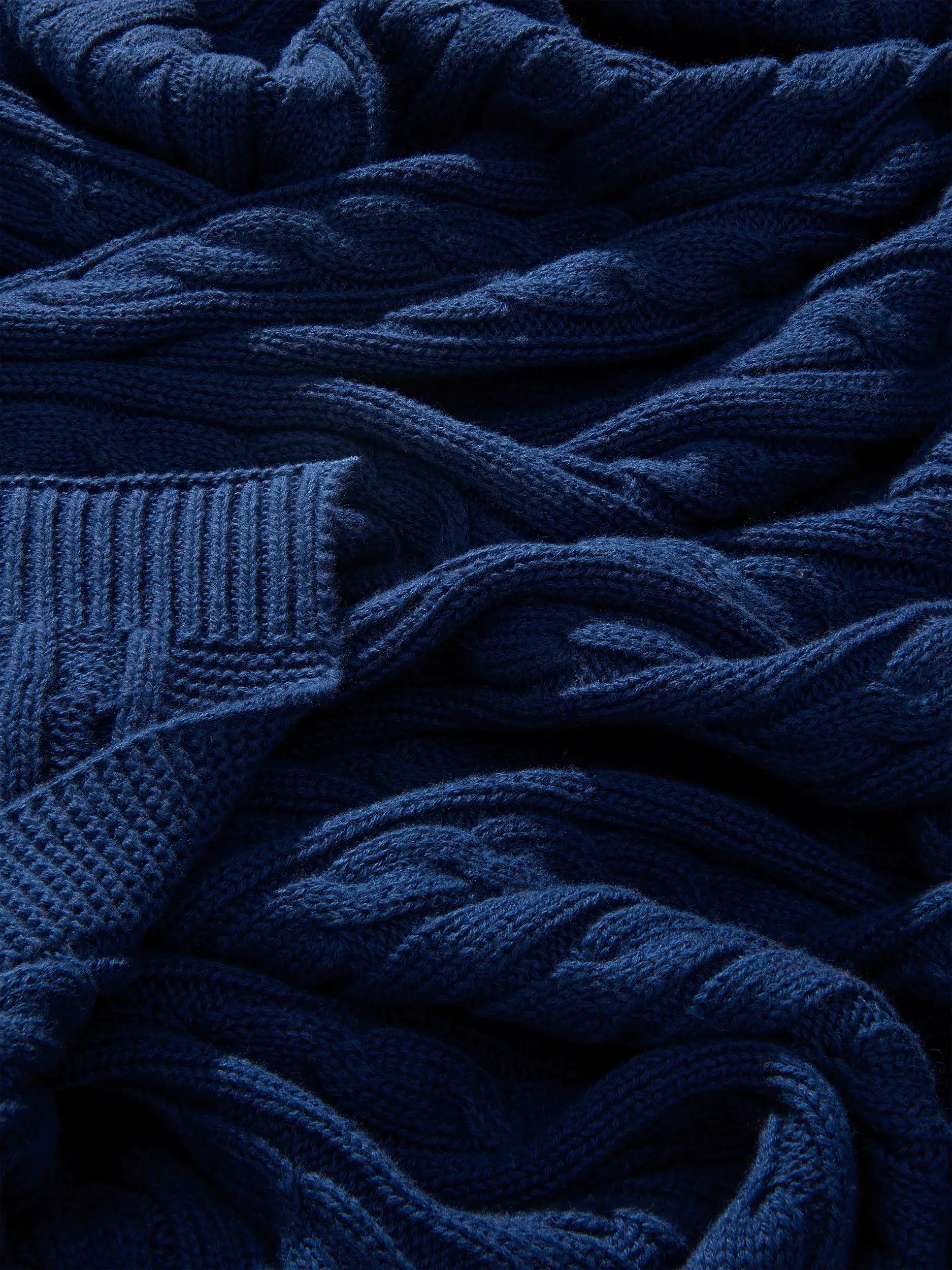 Coperta natalizia Classic Blu di benuta