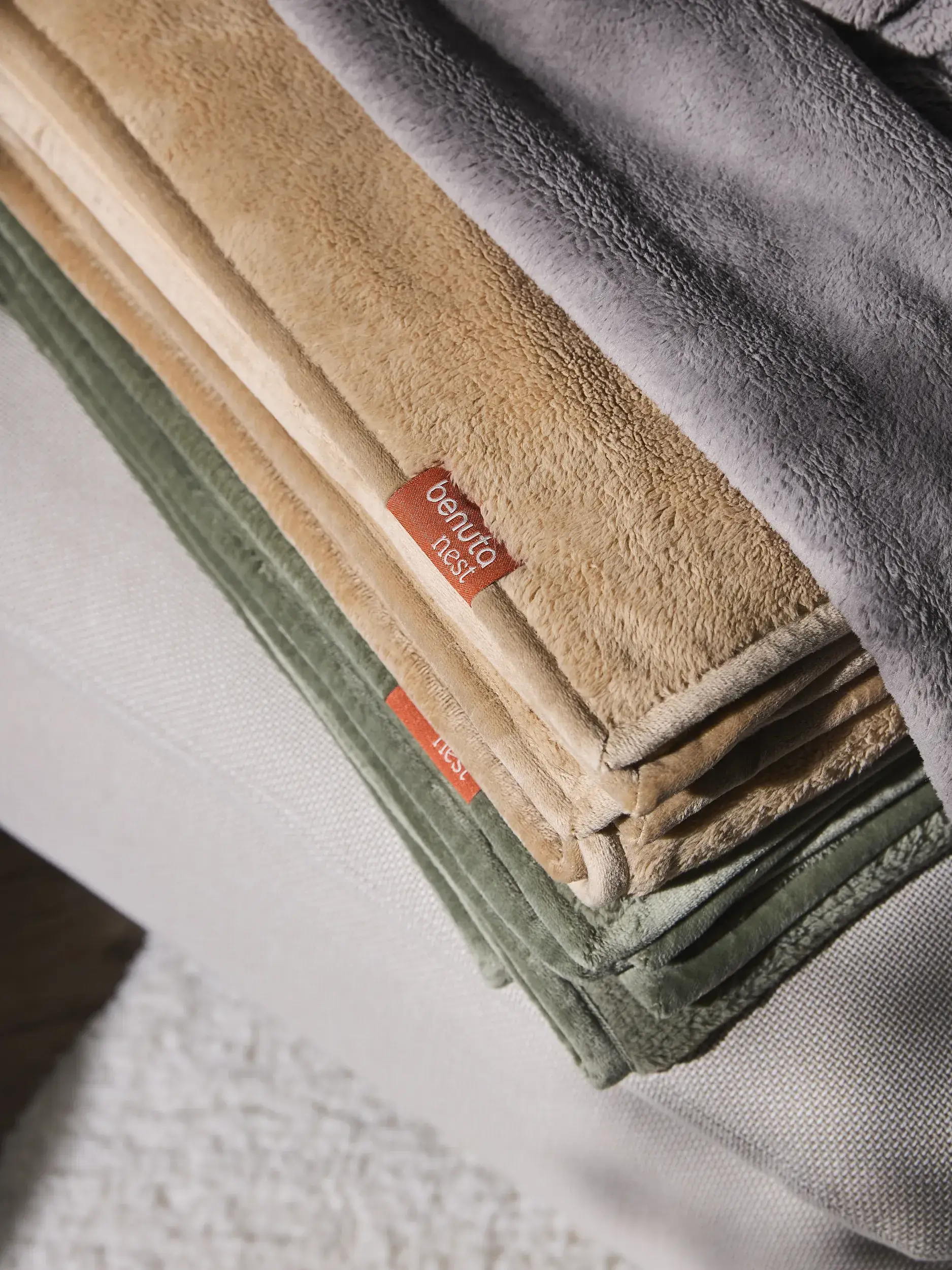 Couverture Cosi Beige de benuta