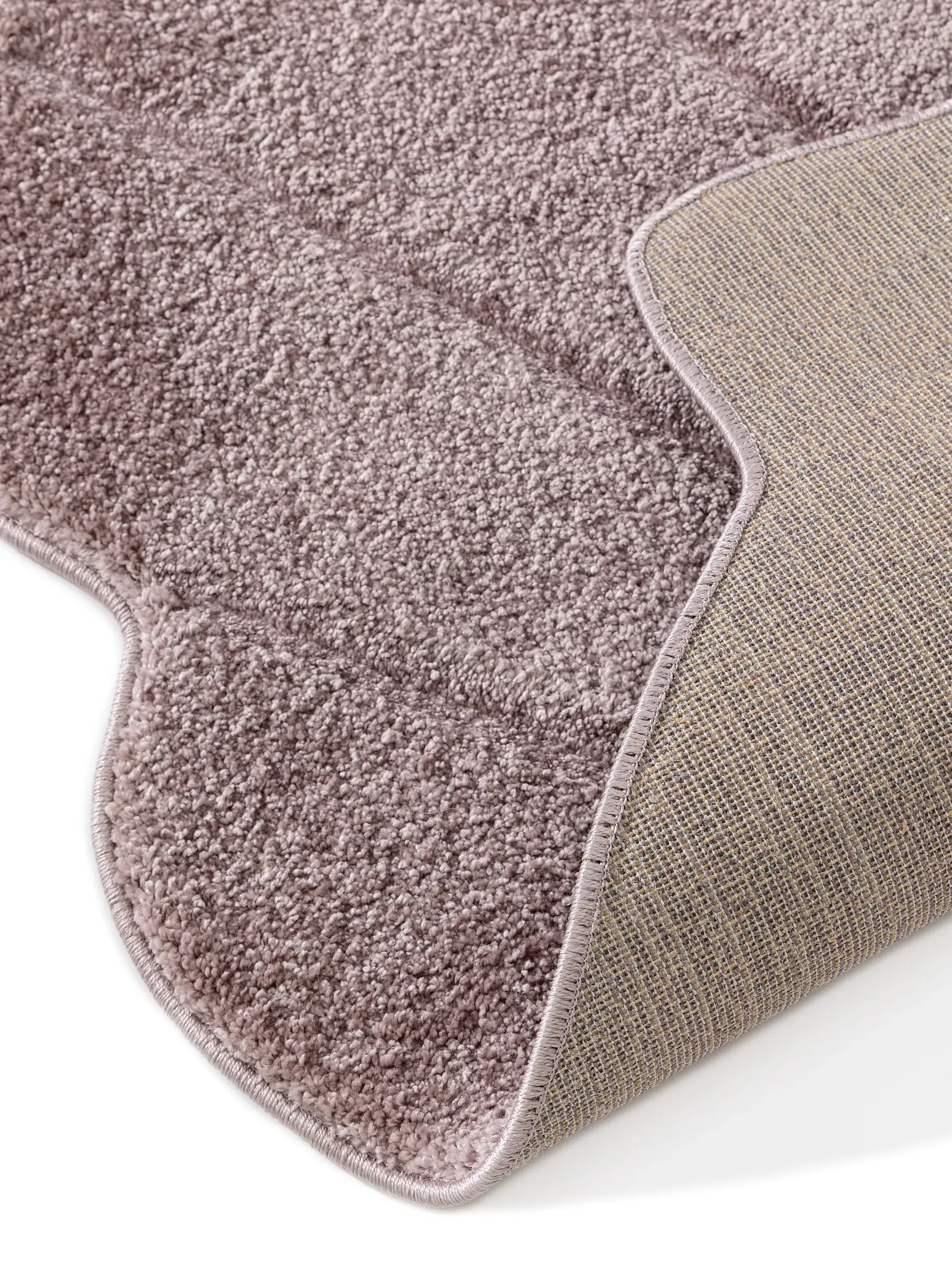 Teppich Nori aus 100% Polypropylen in Rosa von Lytte