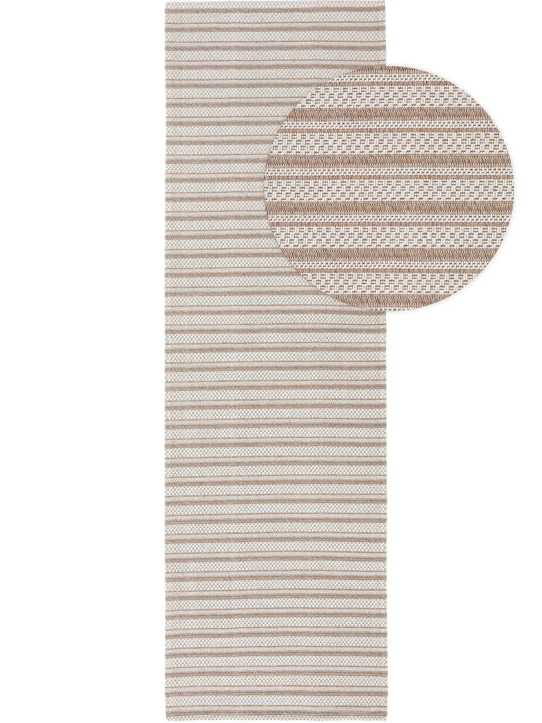 Teppich Cooper aus 100% Baumwolle in Taupe von benuta