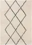 Alfombra de lana Berber Crema