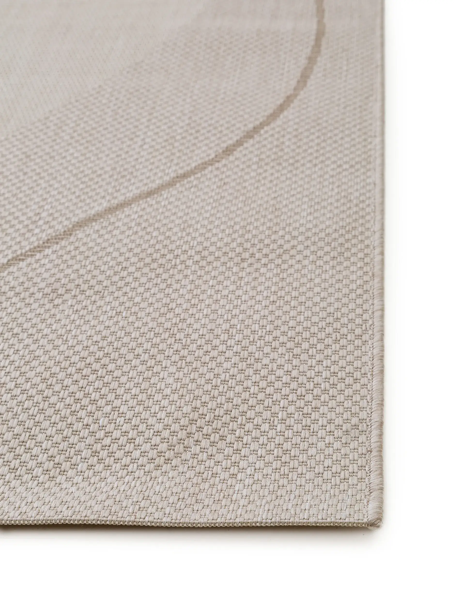 Teppich Anuk aus 100% Polypropylen in Beige von benuta Pop