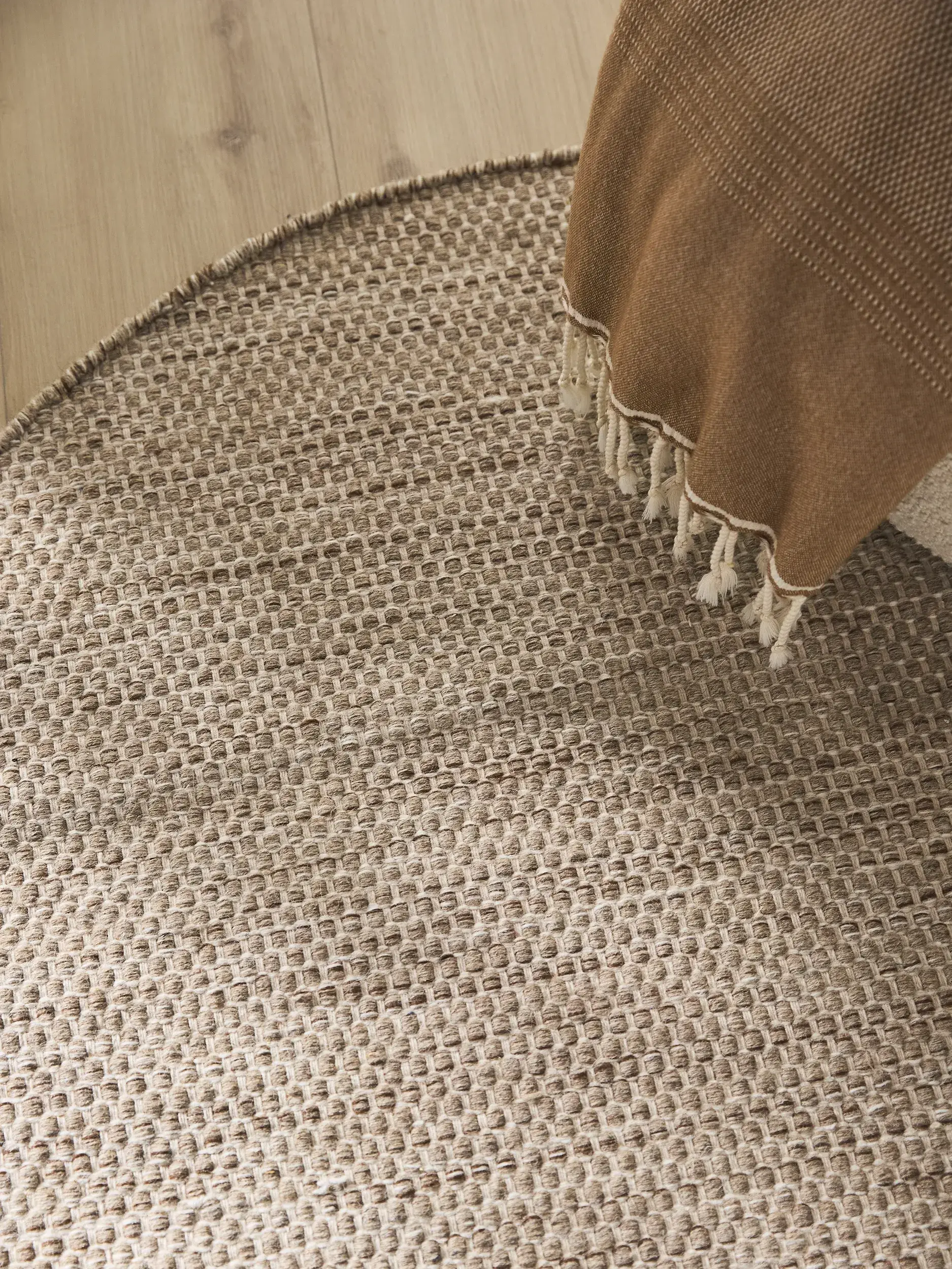 Teppich Rocco aus 80% Wolle, 20% Baumwolle in  von benuta Pure