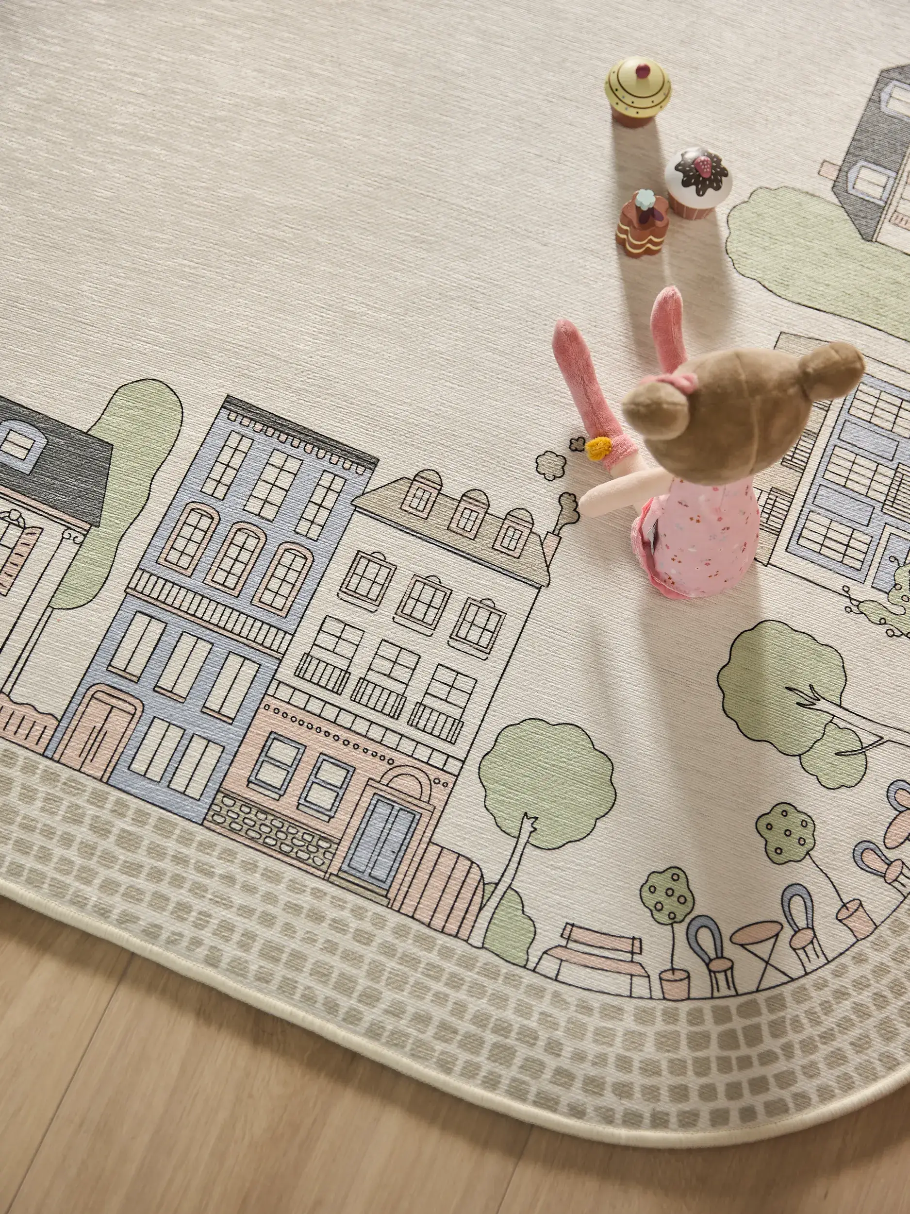 Tapis Emily en 100% Polyester en  de Lytte