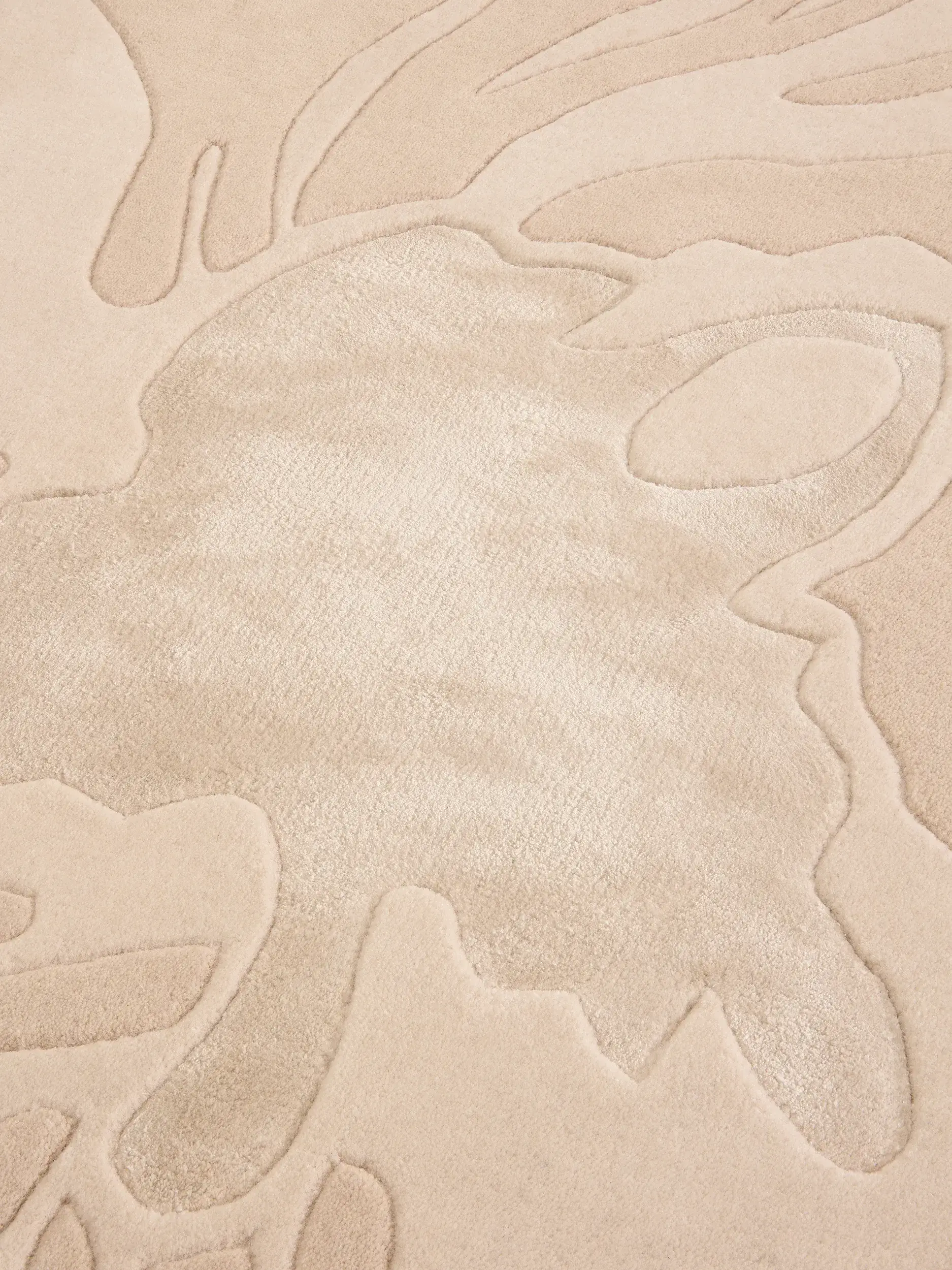 Tapis Lilya en 98% Laine (50% de Nouvelle-Zélande), 2% Lyocell (TENCEL™) en  de benuta Finest