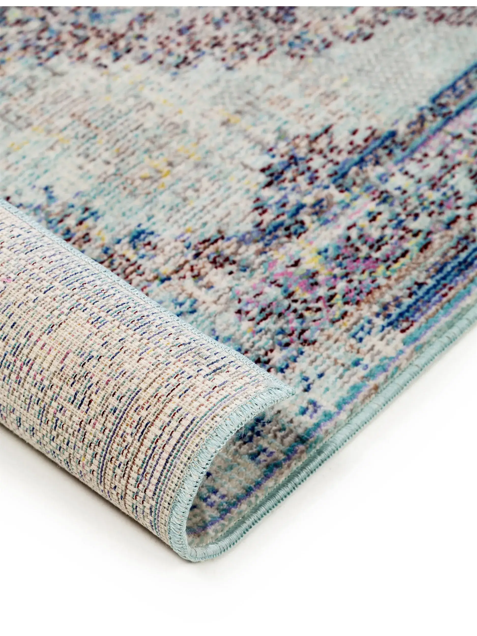 Teppich Visconti aus 100% Polyester in Blau von benuta