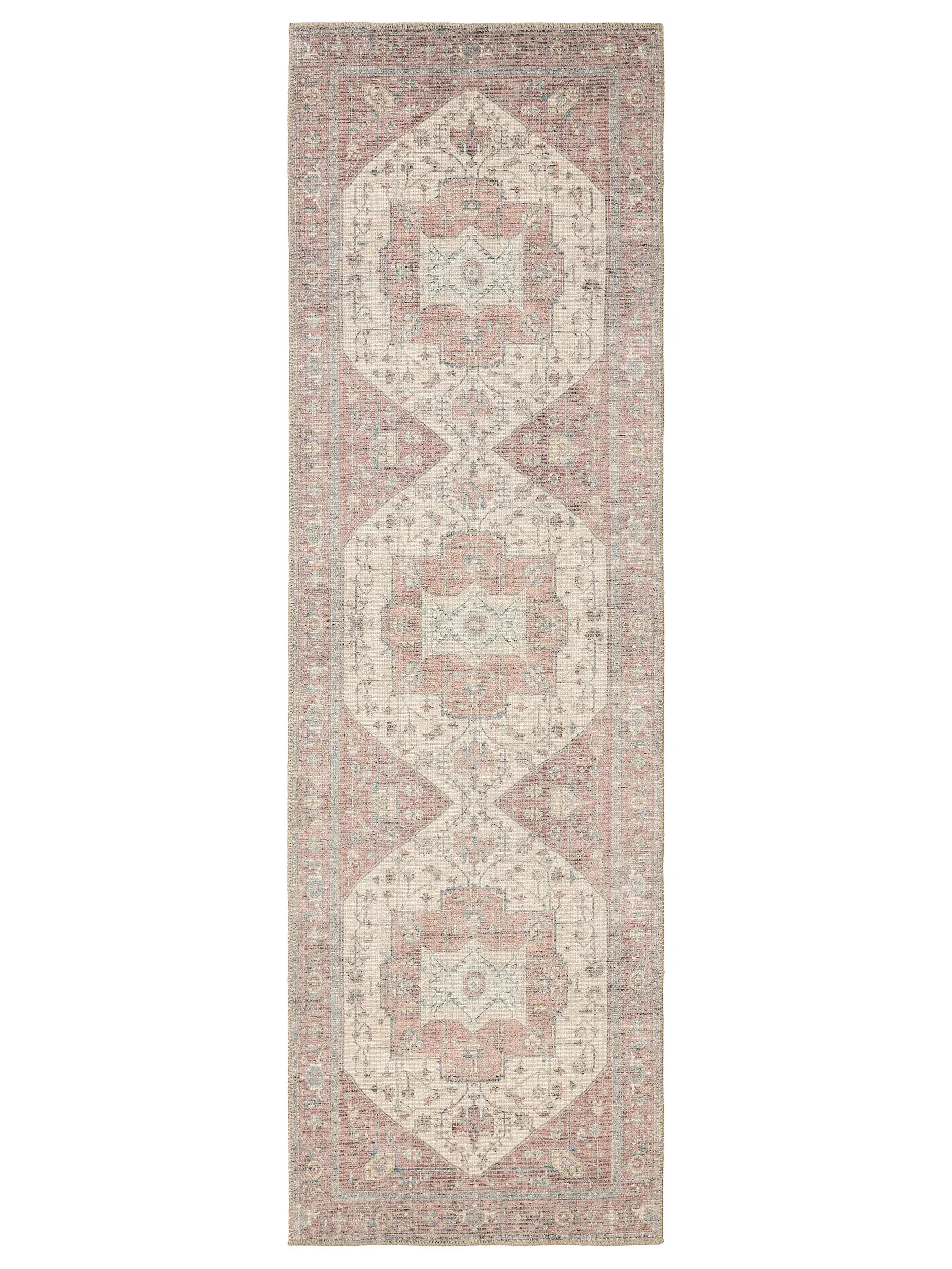 Läufer Lorenzo Cream/Rot von 