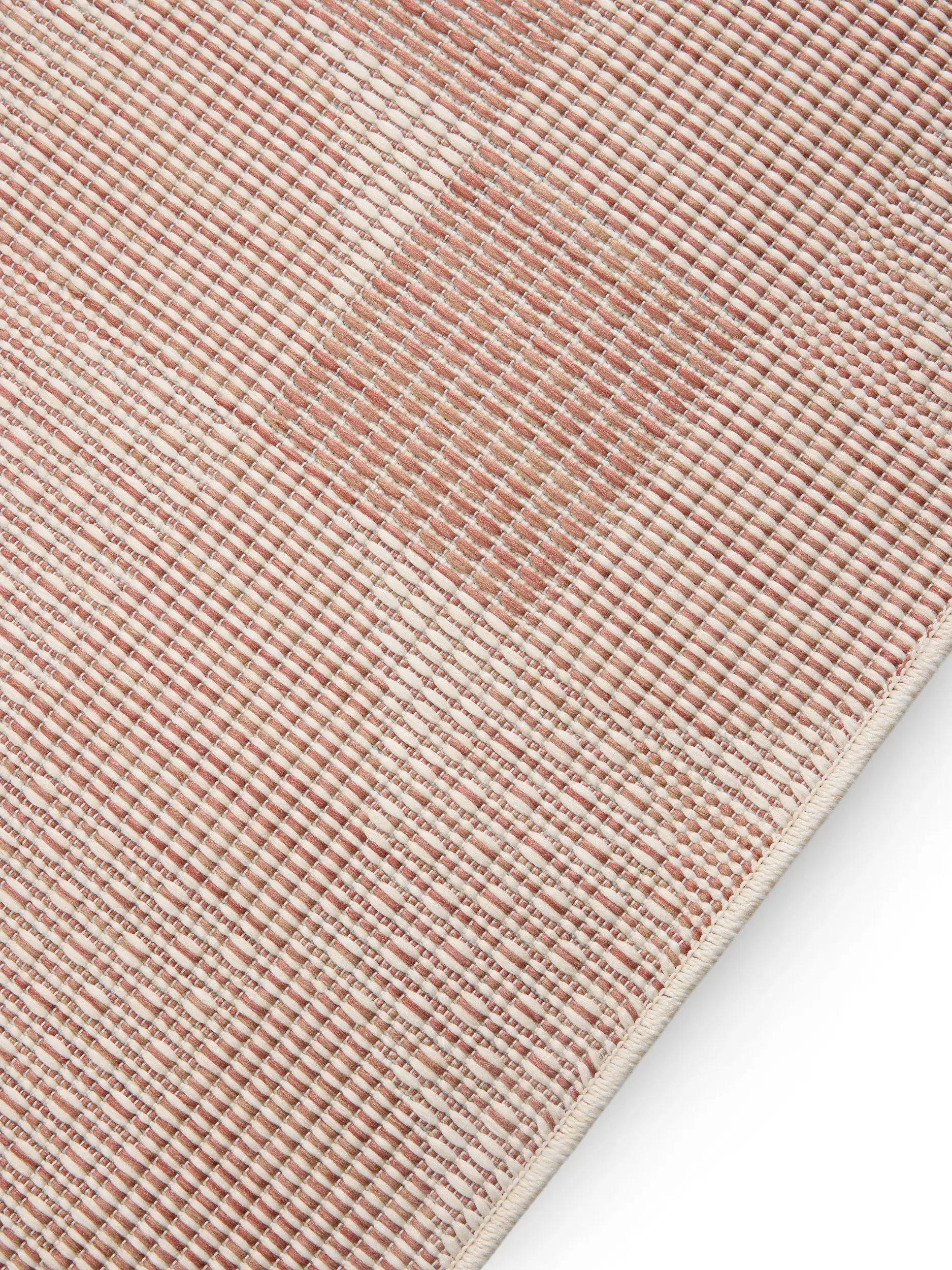 Rug made of 100% Polypropylen in Brown with a 100% Polypropylen high pile by benuta Nest