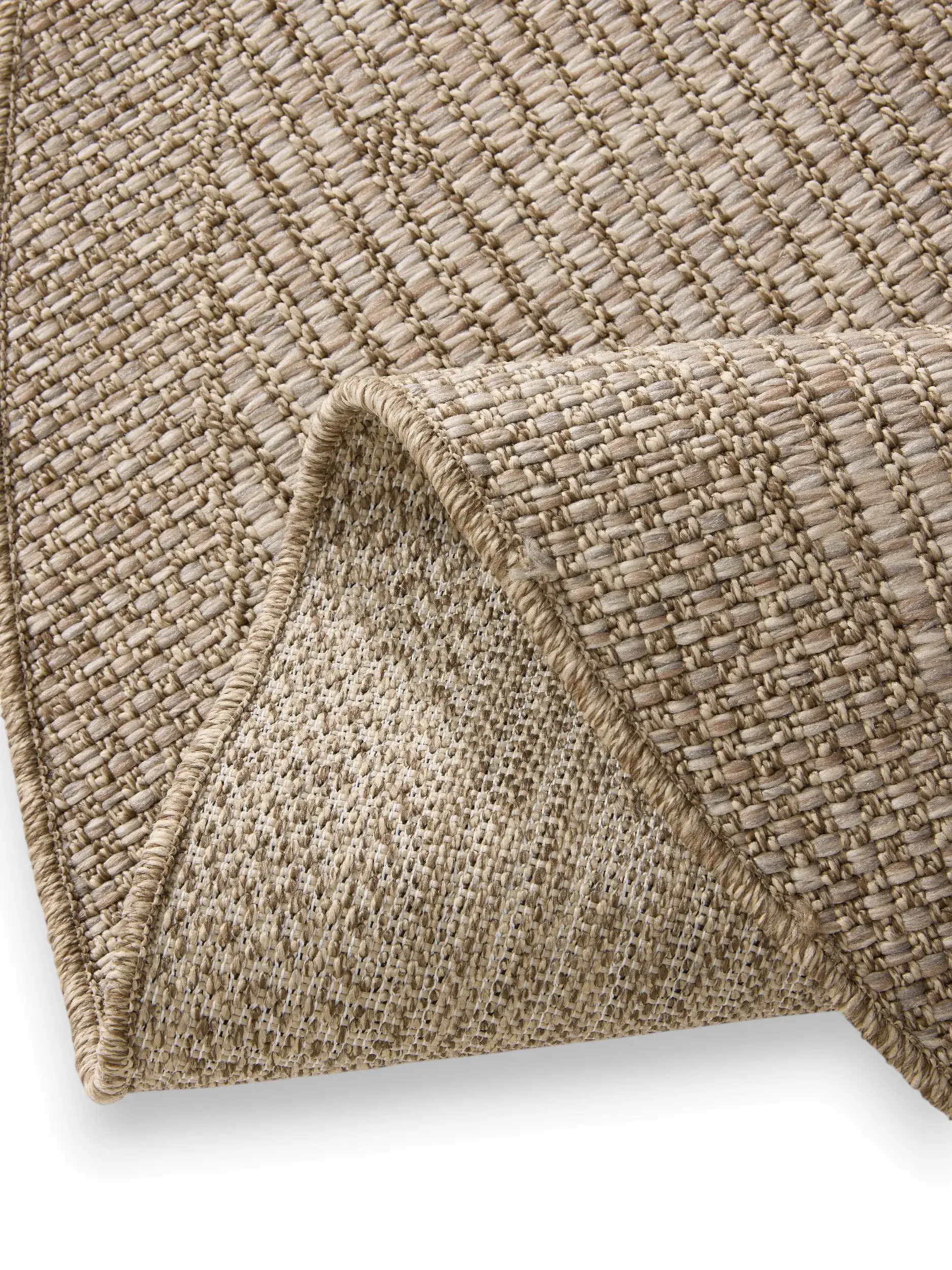 Koberec z 100% Polypropylen v Beige s vlasem výšky 100% Polypropylen od benuta Nest