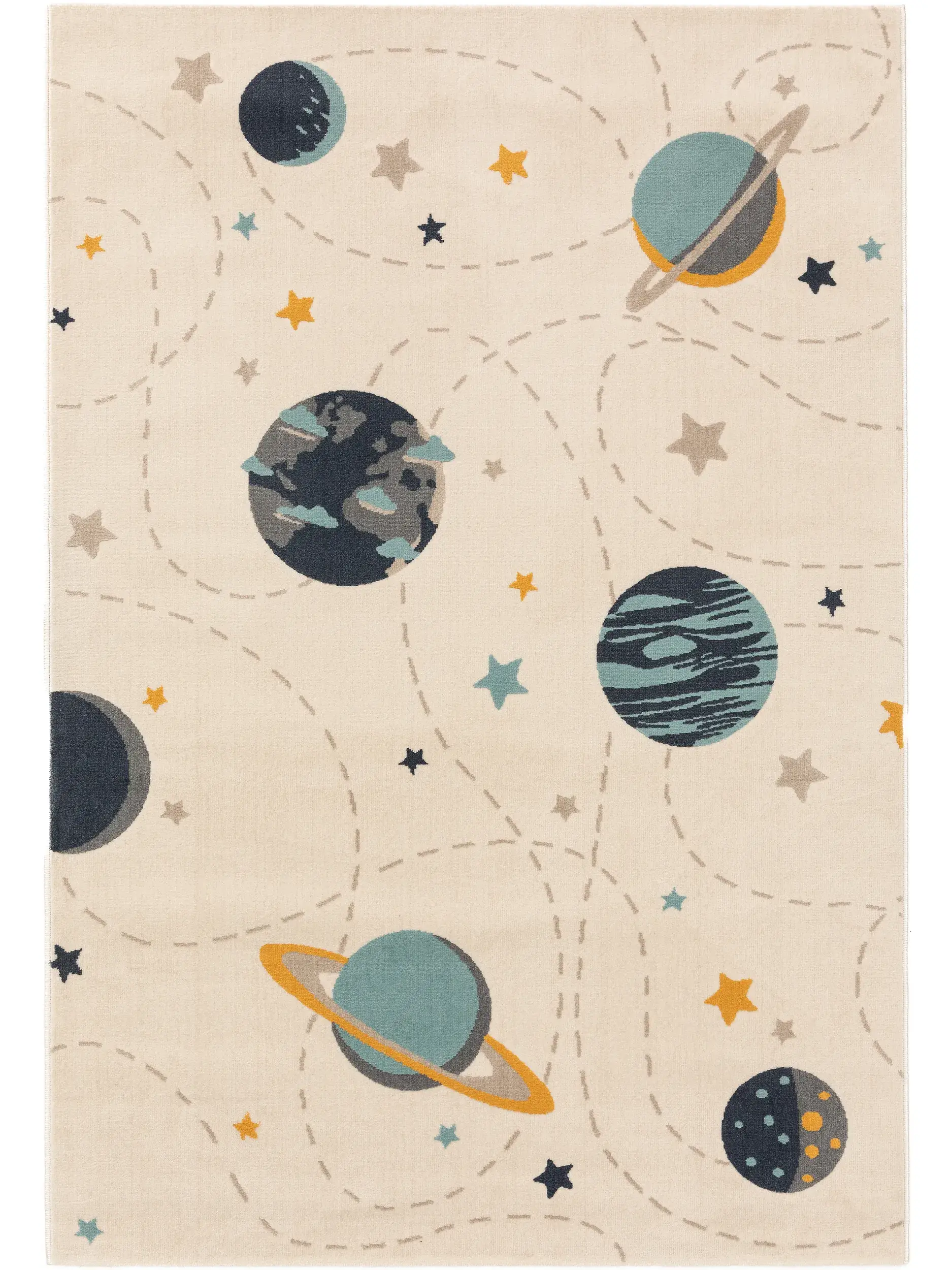 Rug made of 100% Polypropylen in Beige with a 100% Polypropylen high pile by Lytte