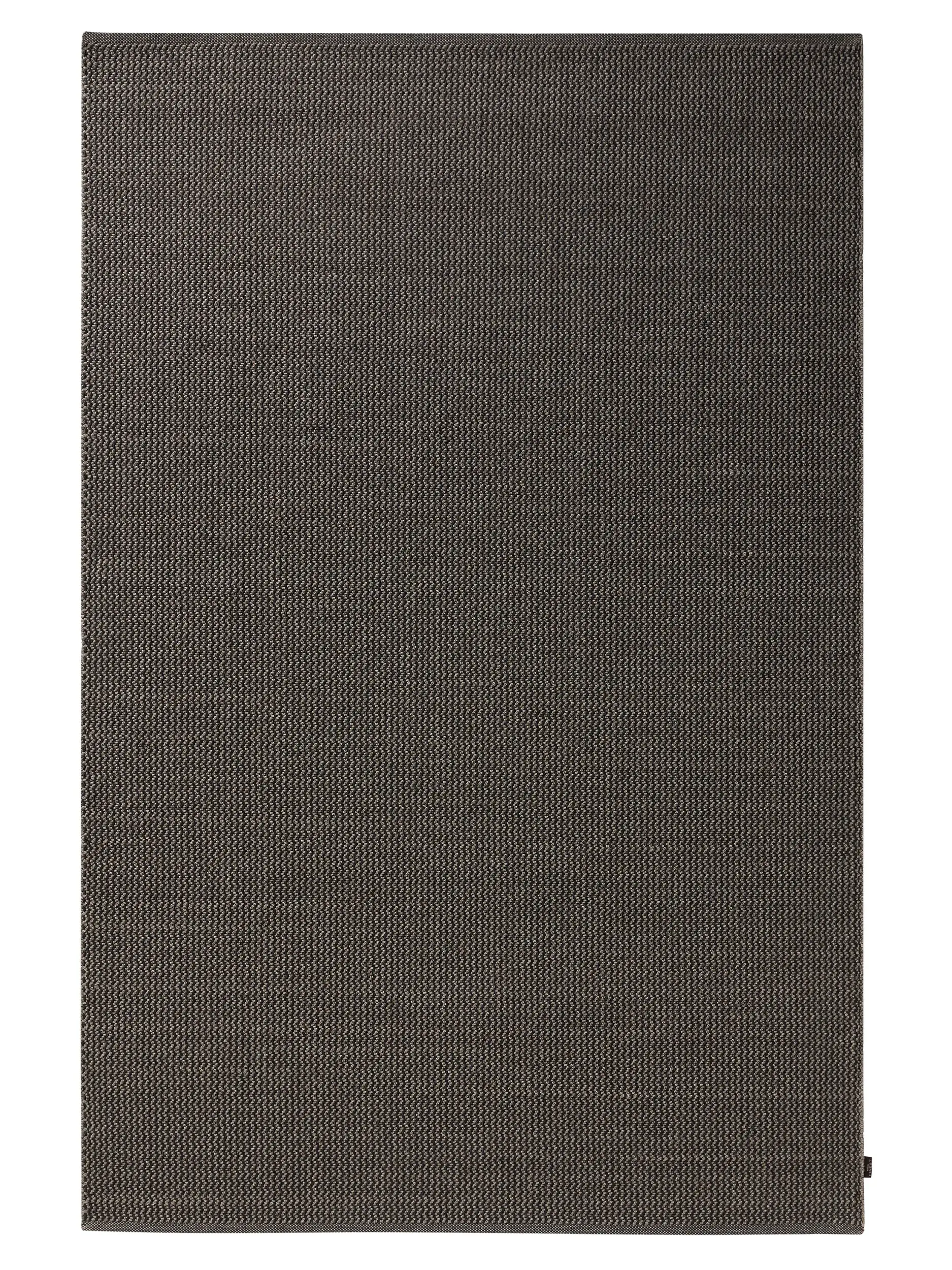 Rug made of 100% Polypropylen in Grey with a 100% Polypropylen high pile by benuta Finest