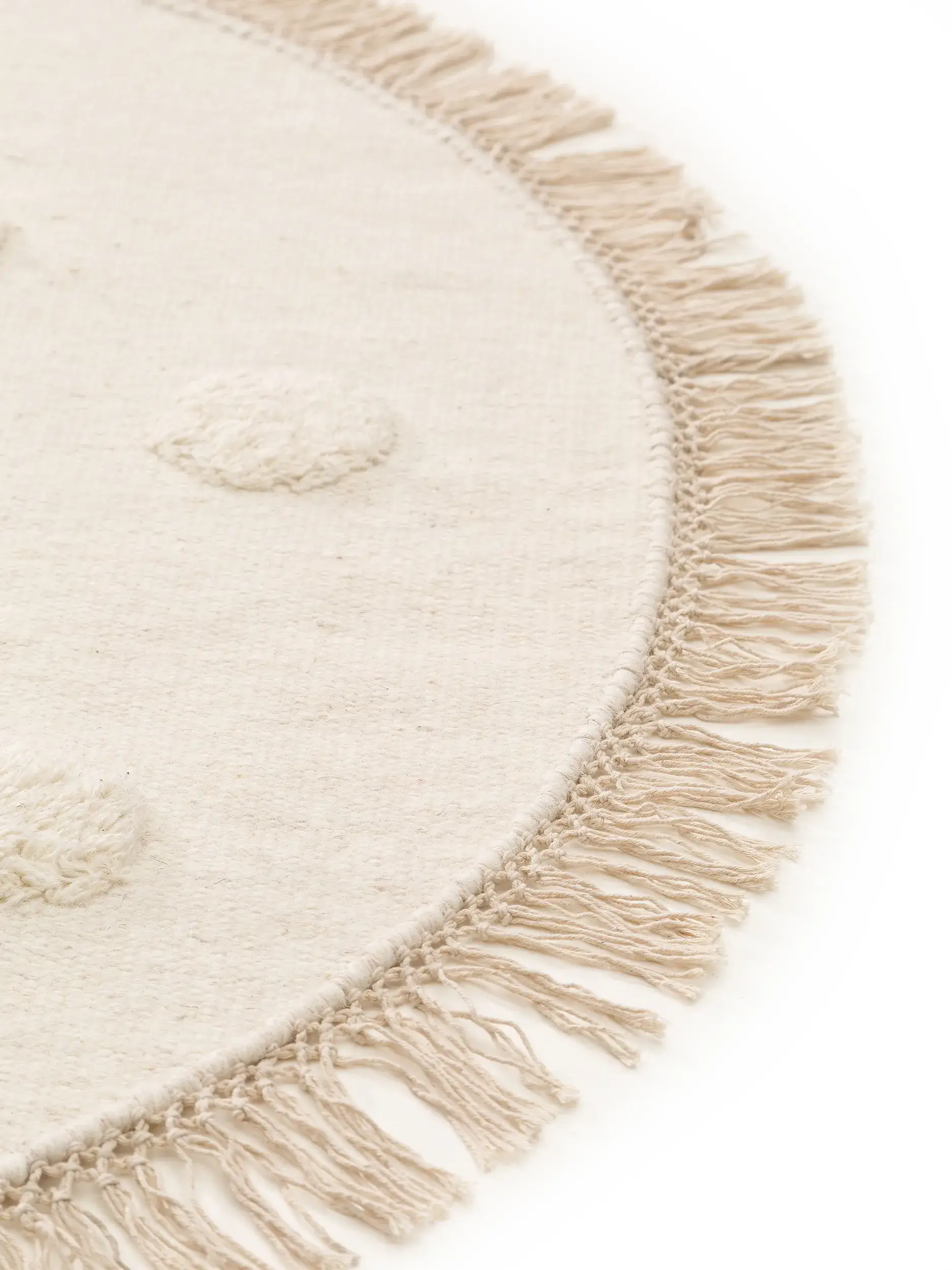 Teppich Carlson aus 80% Wolle, 20% Baumwolle in Grau von Lytte