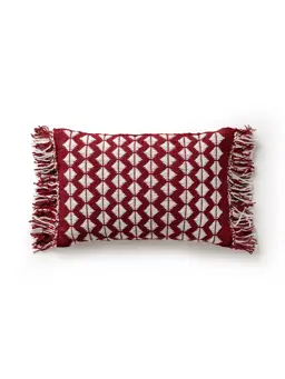 Coussin d'intérieur et d'extérieur Morty Rouge