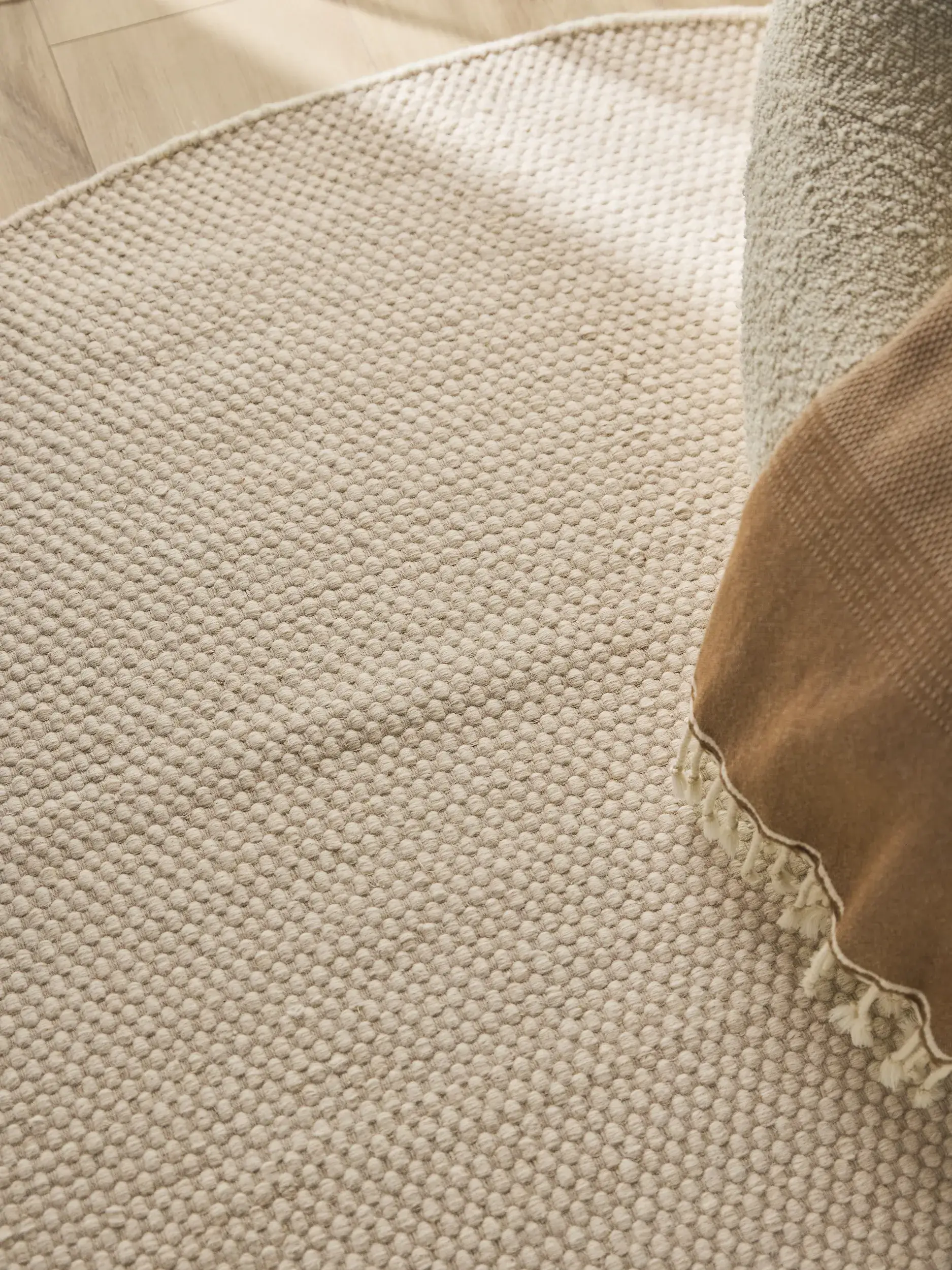 Teppich Rocco aus 80% Wolle, 20% Baumwolle in  von benuta Pure