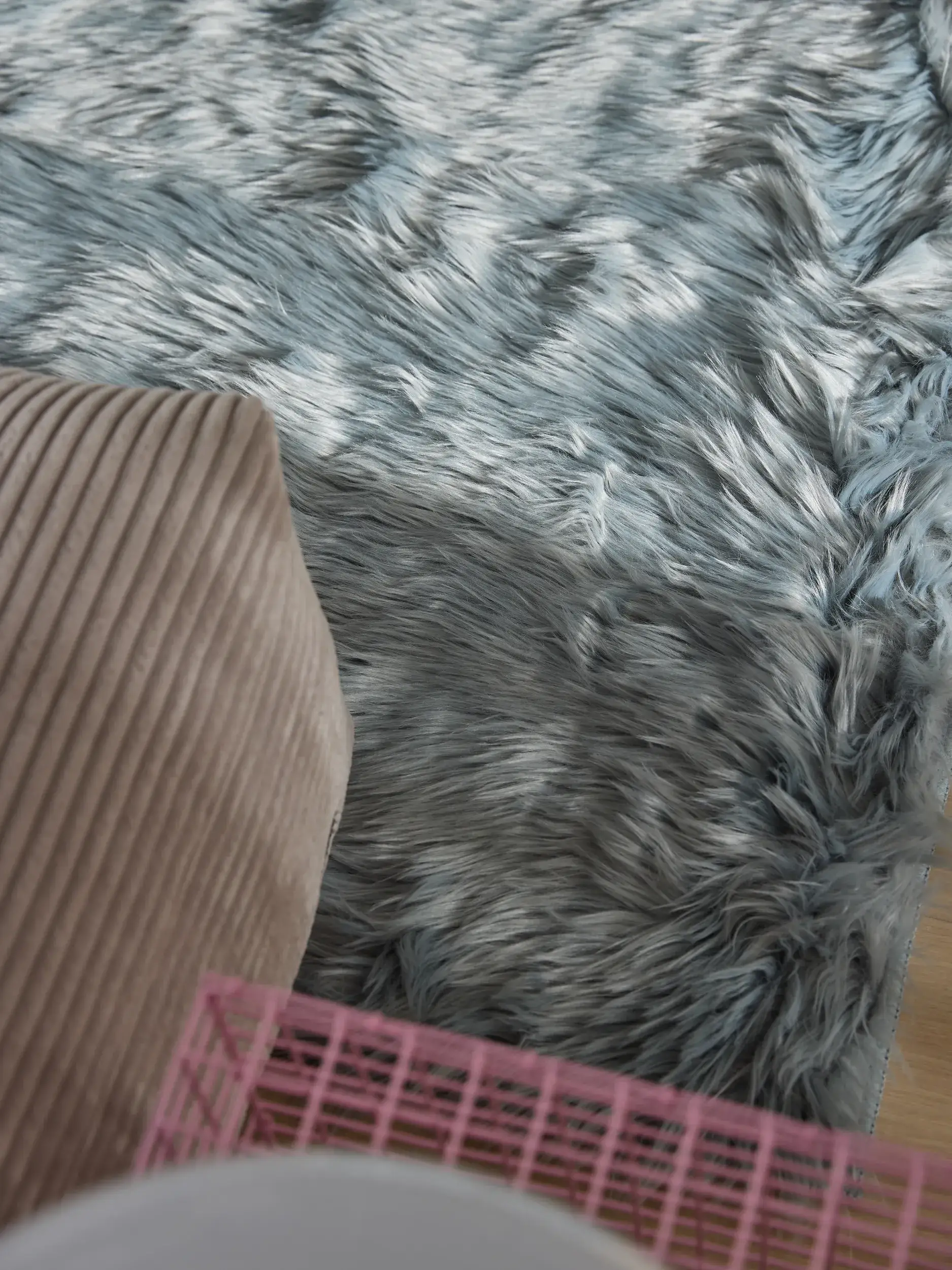 Koberec z 70% Polyacryl, 30% Polyester v Blau s vlasem výšky 70% Polyacryl, 30% Polyester od benuta Pop