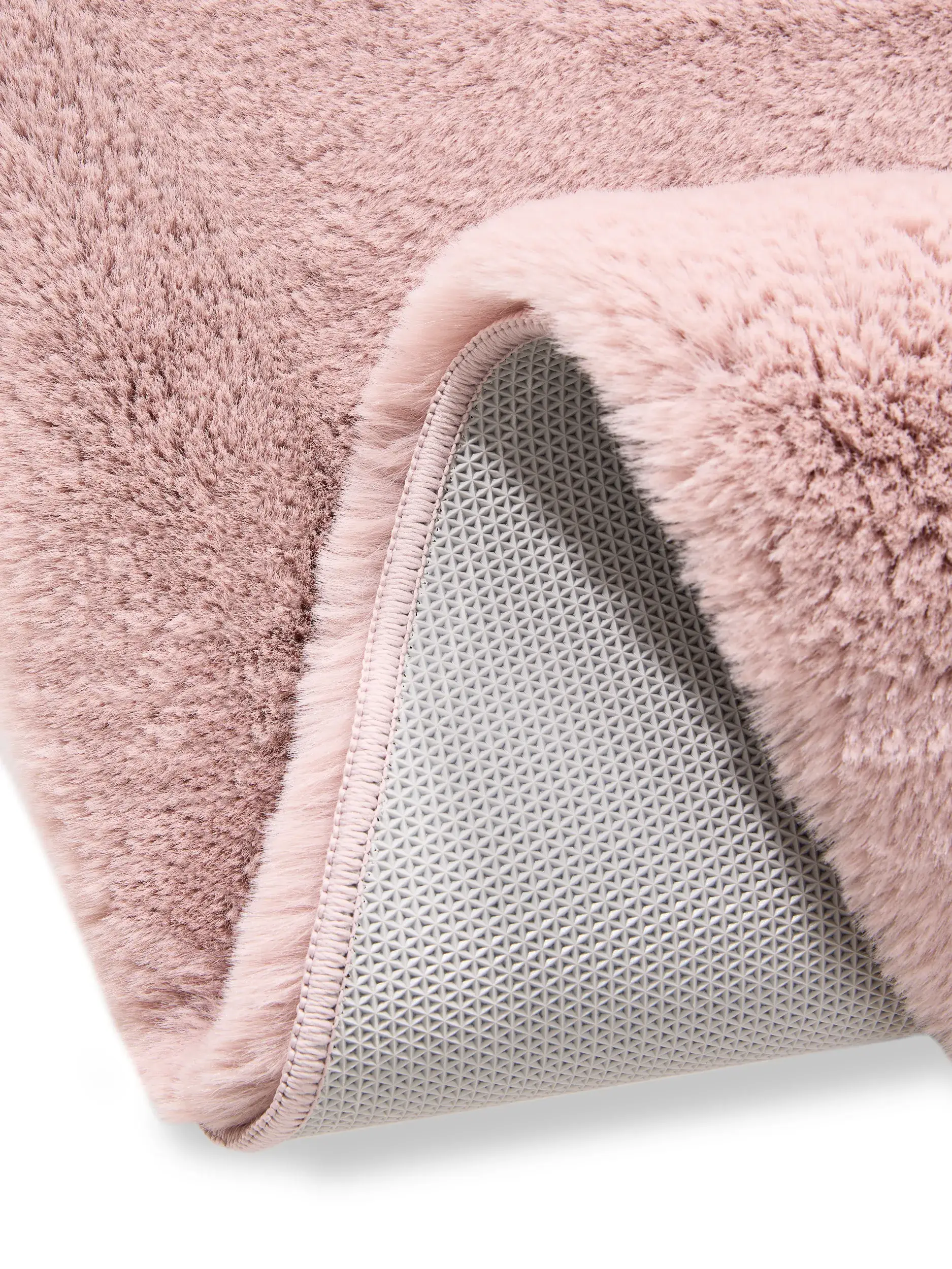 Tapis Dave en 100% Polyester en Rose de benuta nest