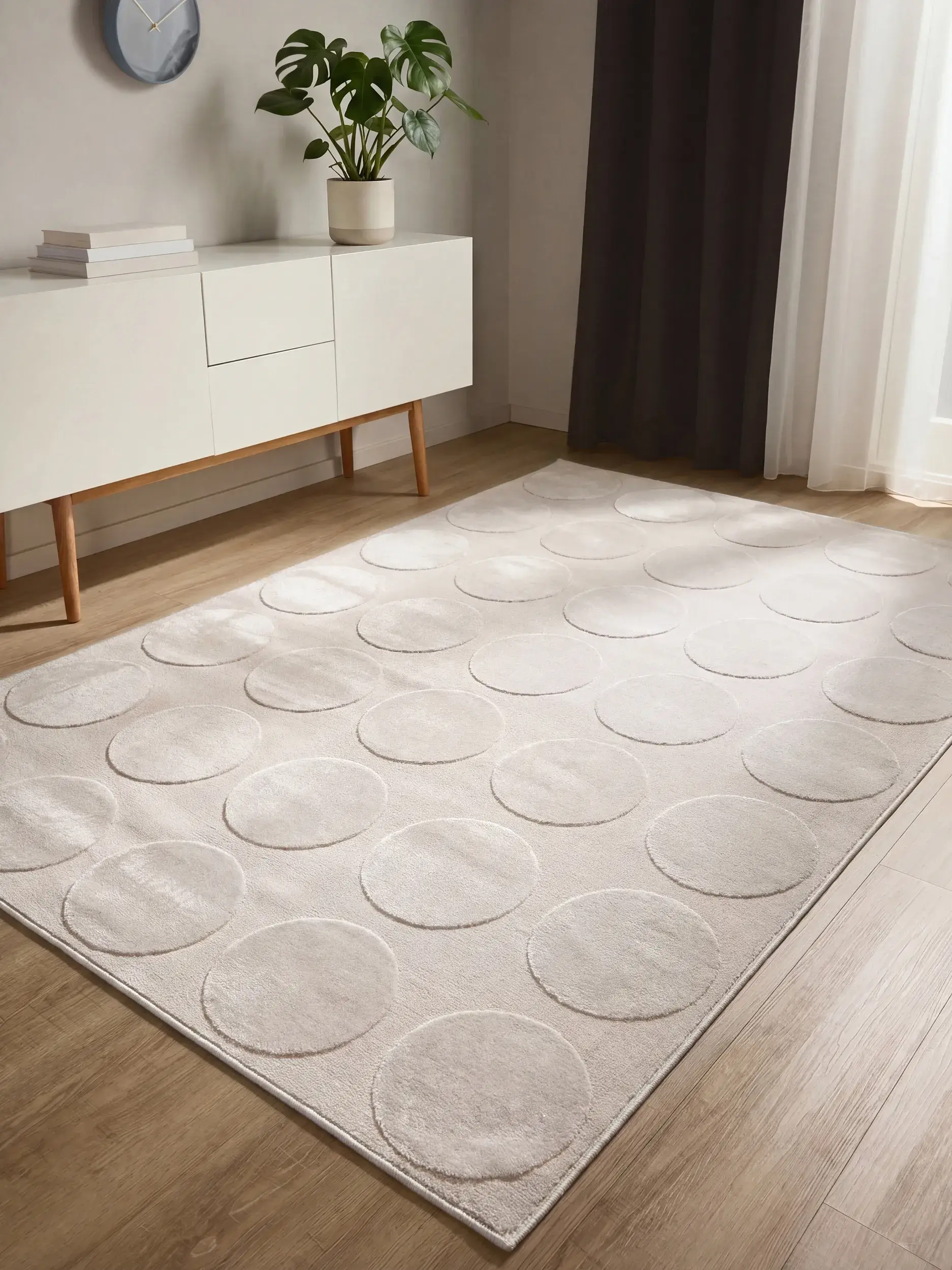 Teppich Claire aus 60% Polyester, 40% Polypropylen in  von benuta Basic