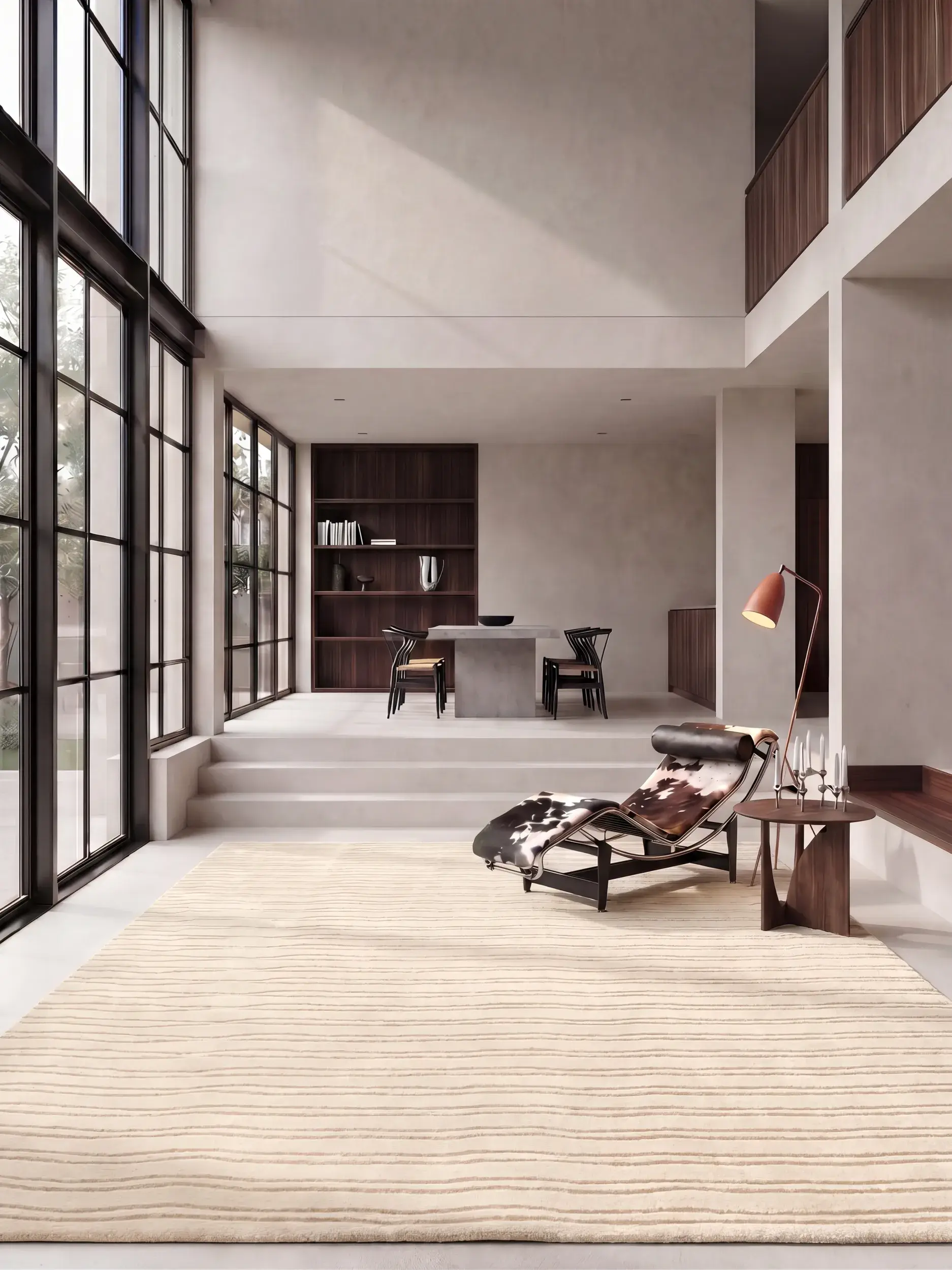 Tapis Tycho en 70% Laine (50% de Nouvelle-Zélande), 30% Lyocell (TENCEL™) en  de benuta Finest