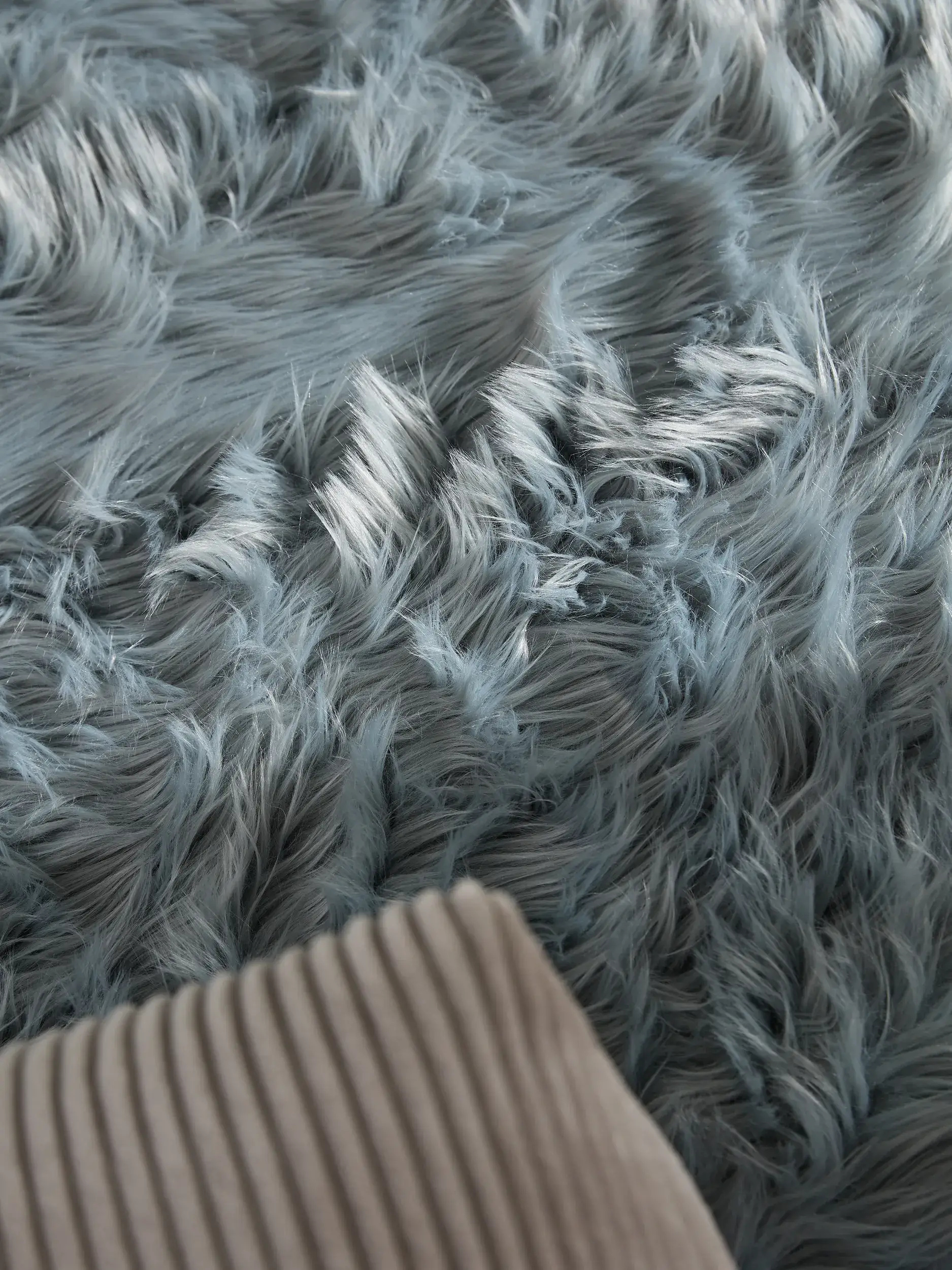 Koberec z 70% Polyacryl, 30% Polyester v Blau s vlasem výšky 70% Polyacryl, 30% Polyester od benuta Pop