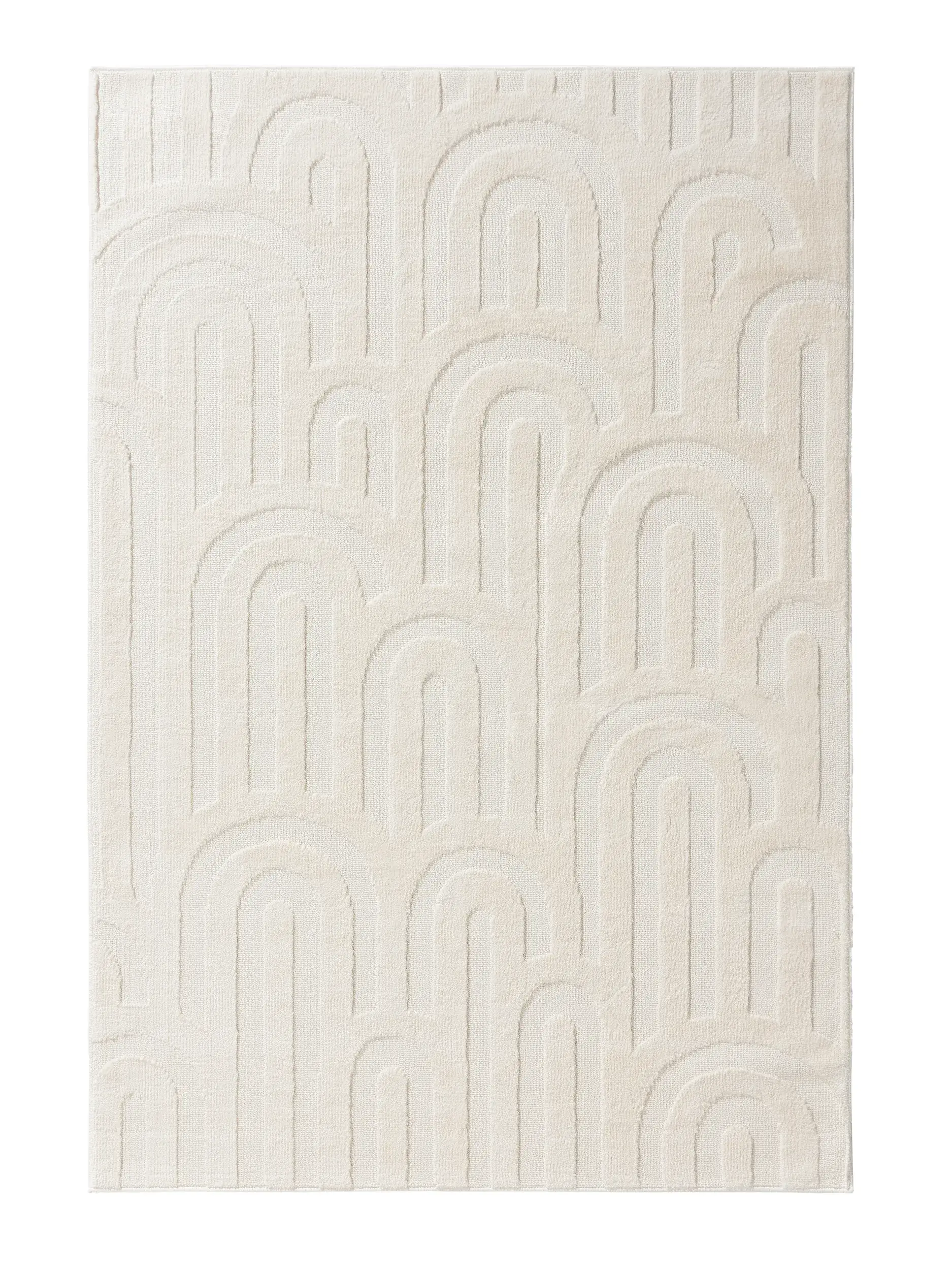 Alfombra de 100% Poliéster en Blanco con un pelo de {{Placeholder_Pile Height}} de altura de benuta POP